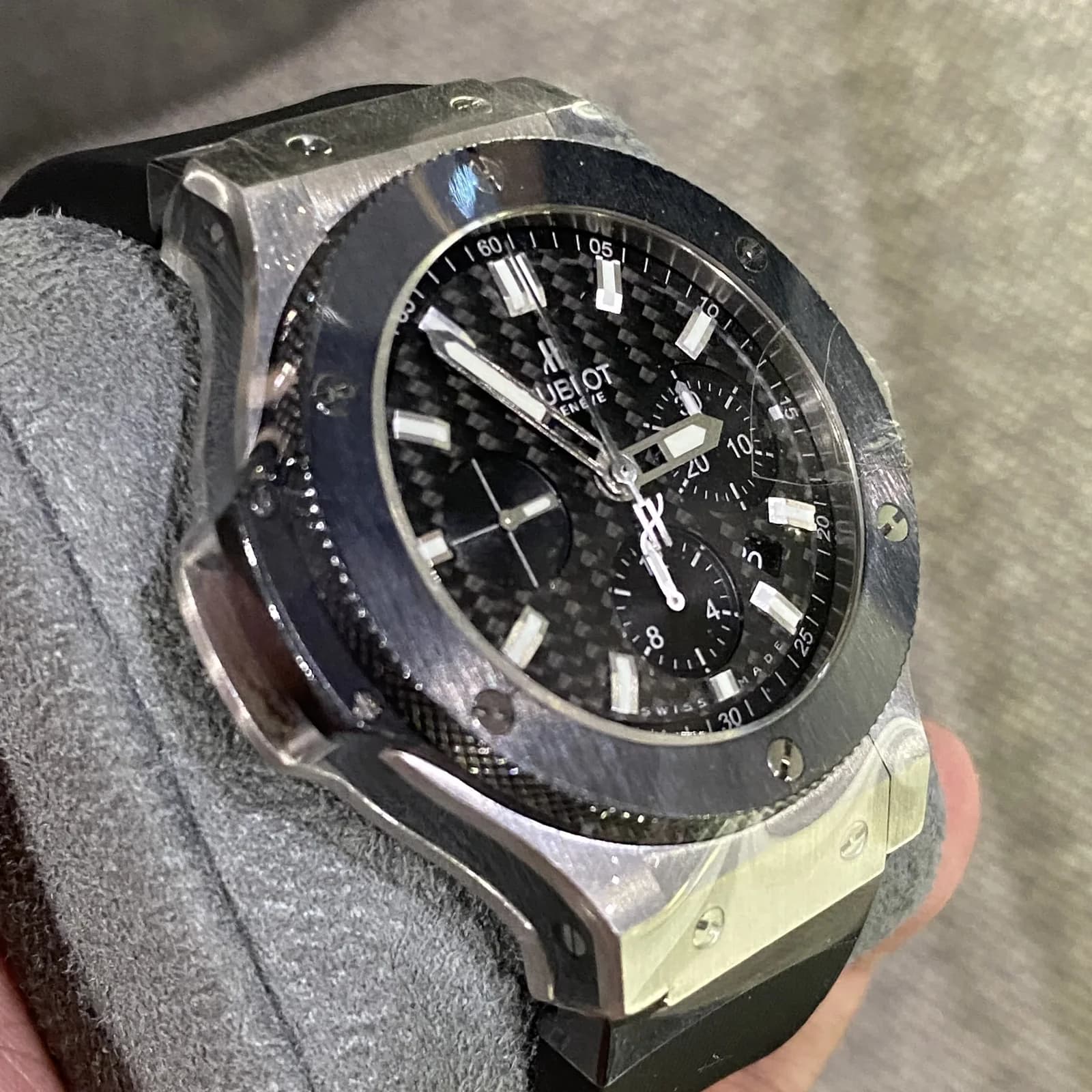 Thumb Big Bang 45 Stainless Steel / Ceramic / Black