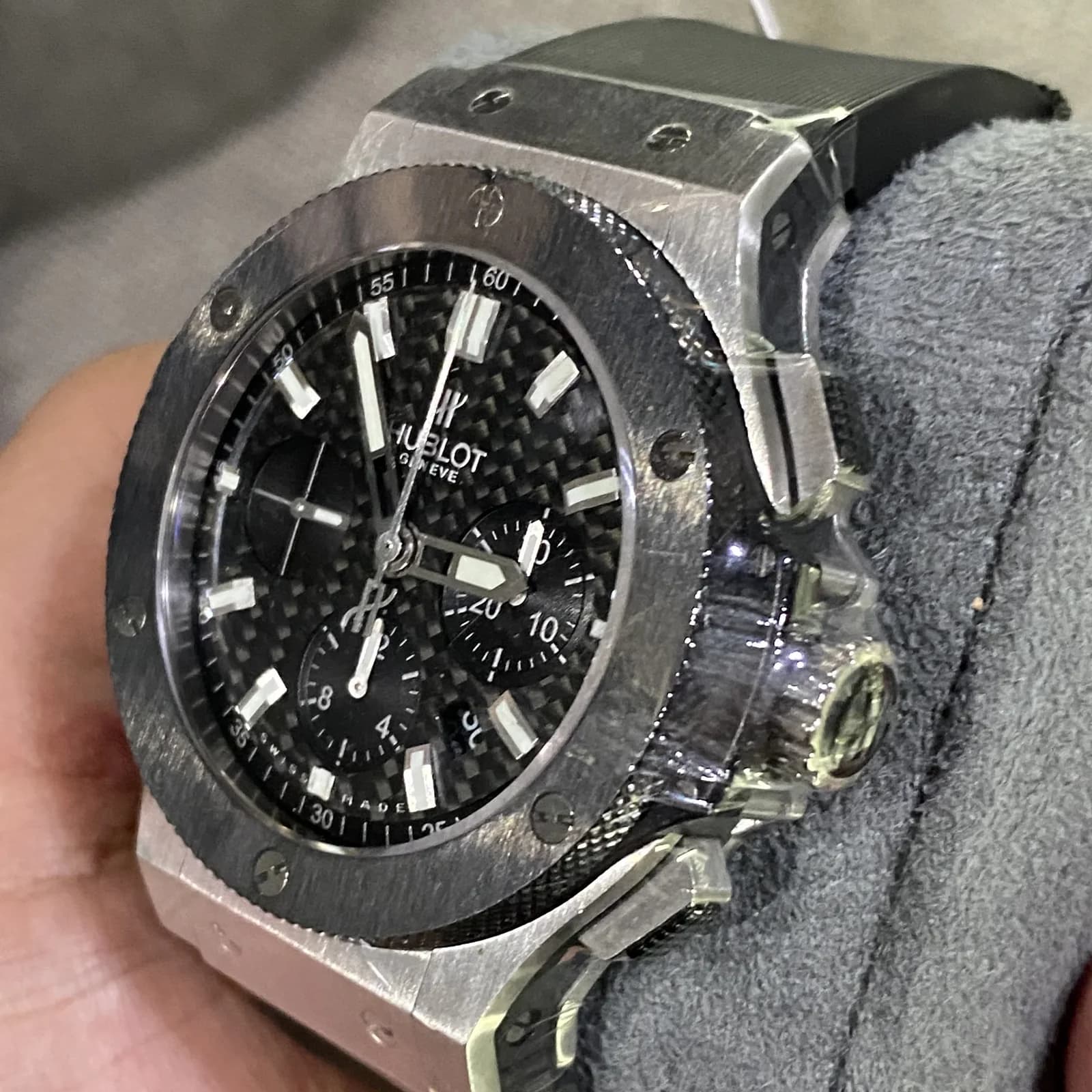 Thumb Big Bang 45 Stainless Steel / Ceramic / Black