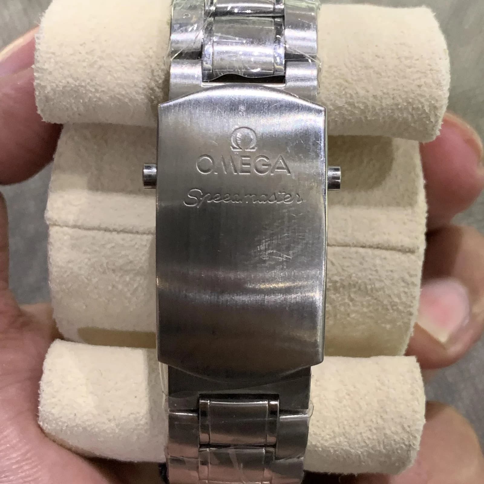 Thumb Speedmaster Date 40 Stainless Steel / Panda / Bracelet