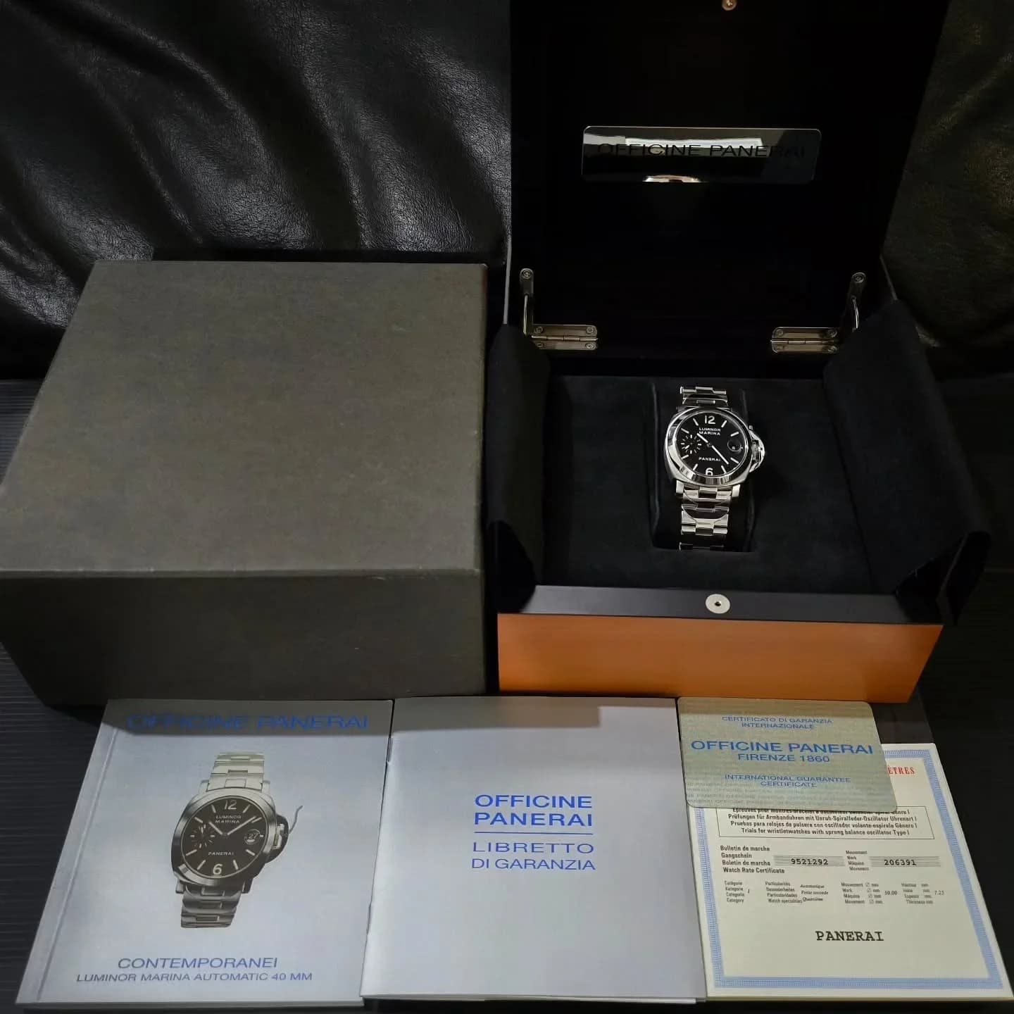 Thumb Luminor Marina Automatic 40mm Bracelet