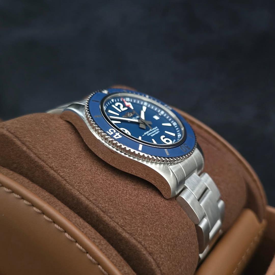 Thumb Superocean 42 Stainless Steel / Blue / Japan