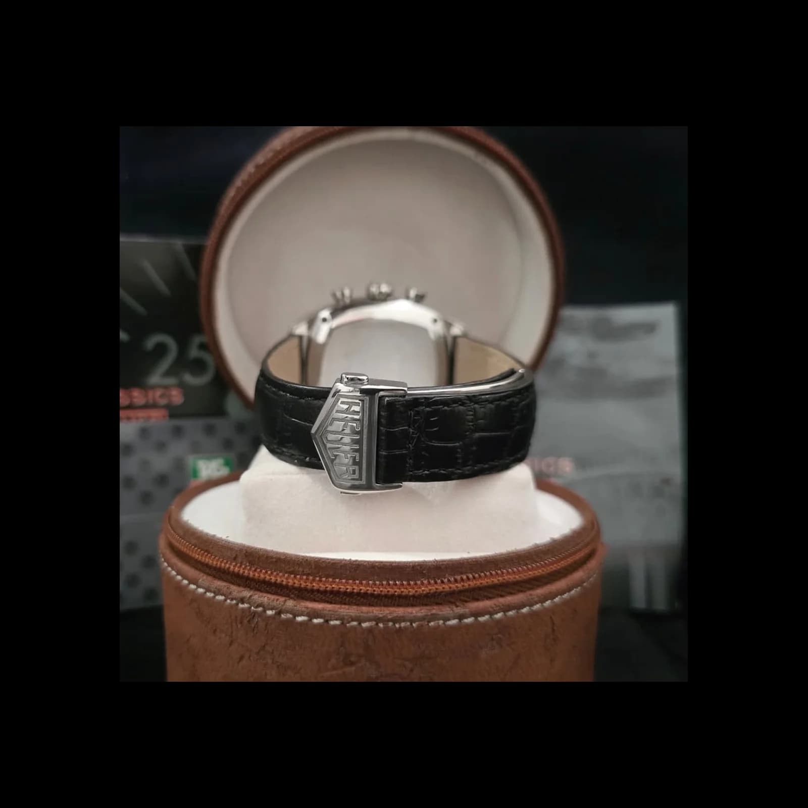 Thumb Monza Chronograph Stainless Steel / Black