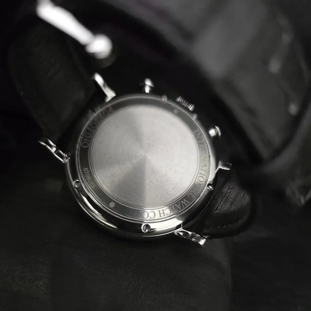 Thumb Portofino Chronograph Stainless Steel / Black