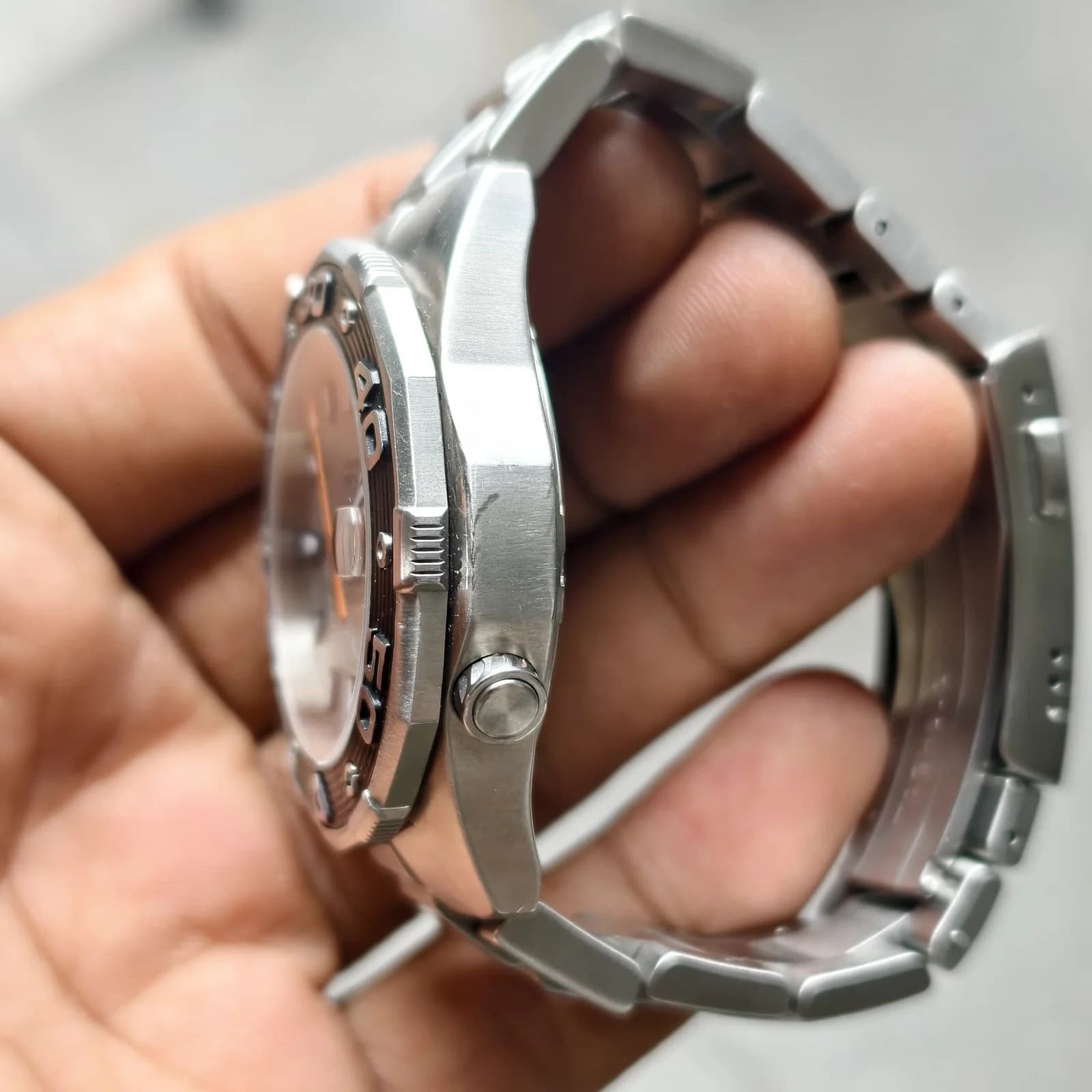 Thumb Aquaracer 500M Quartz 43 Stainless Steel / Grey / Bracelet