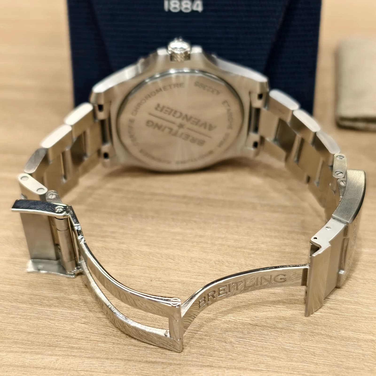 Thumb Avenger Automatic GMT 45 Stainless Steel / Blue / Bracelet