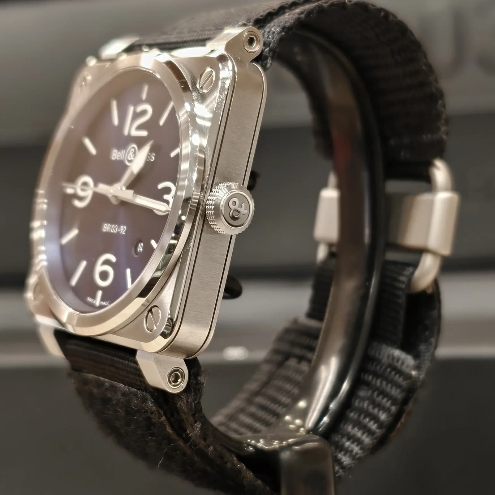 Thumb BR 03-92 Blue Stainless Steel