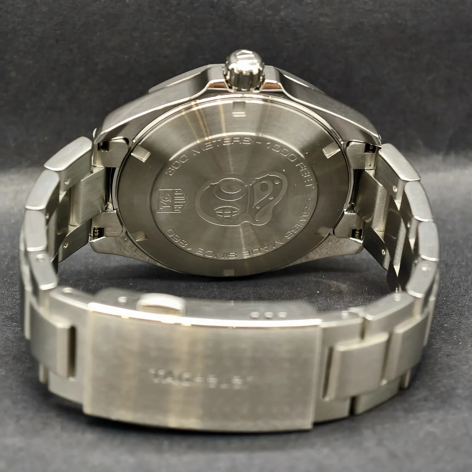 Thumb Aquaracer 300M Quartz 40.5 Stainless Steel / Black / Bracelet