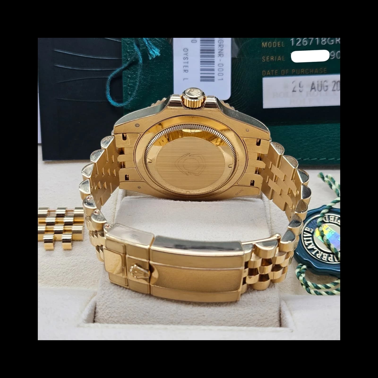 Thumb GMT-Master II Yellow Gold / GRNR / Jubilee