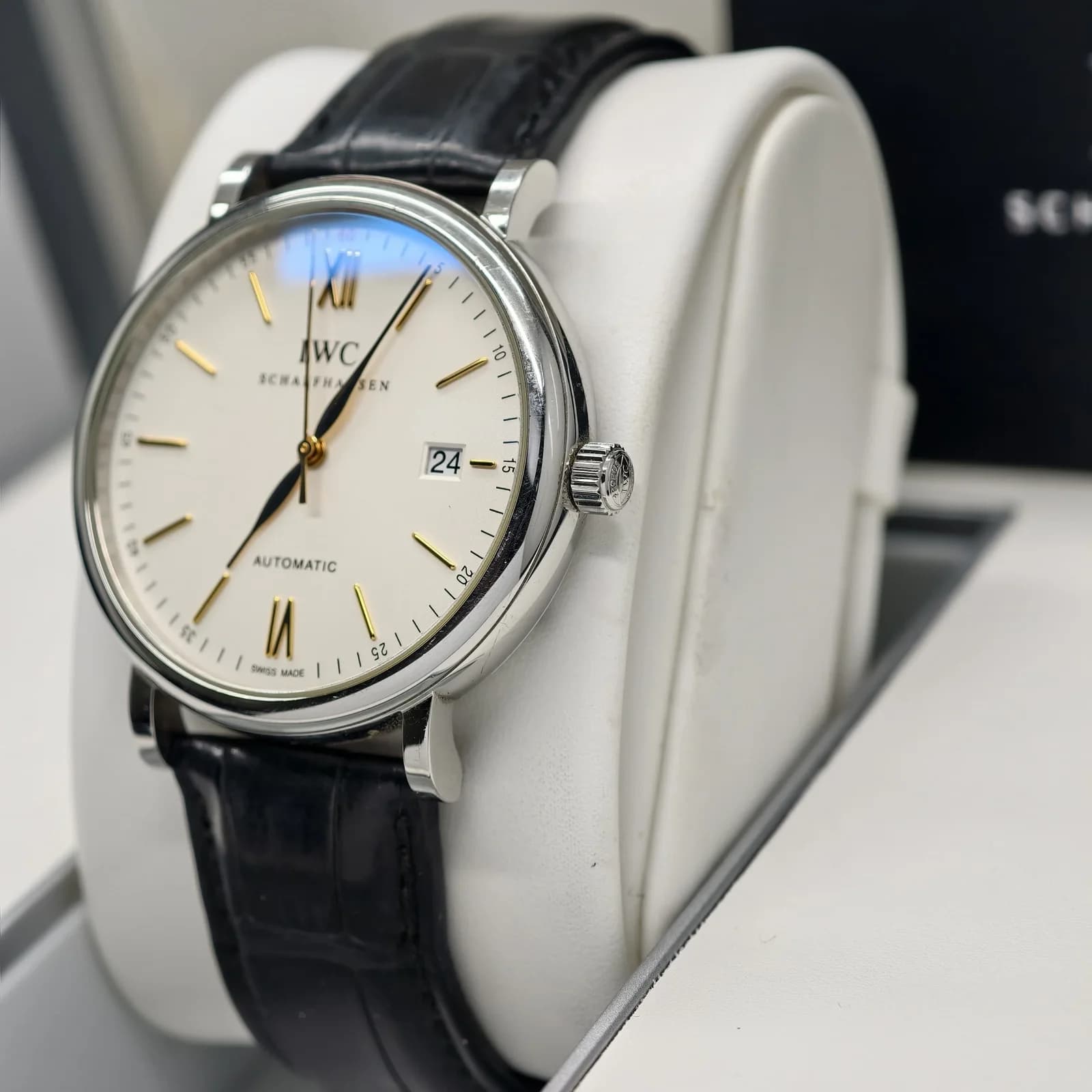 Thumb Portofino Automatic Stainless Steel / Silver