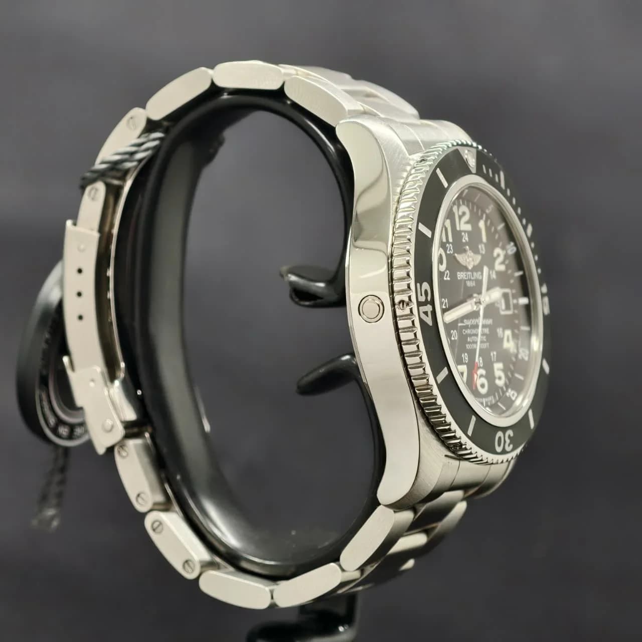 Thumb Superocean II 44 Stainless Steel / Black / Volcano Black / Bracelet