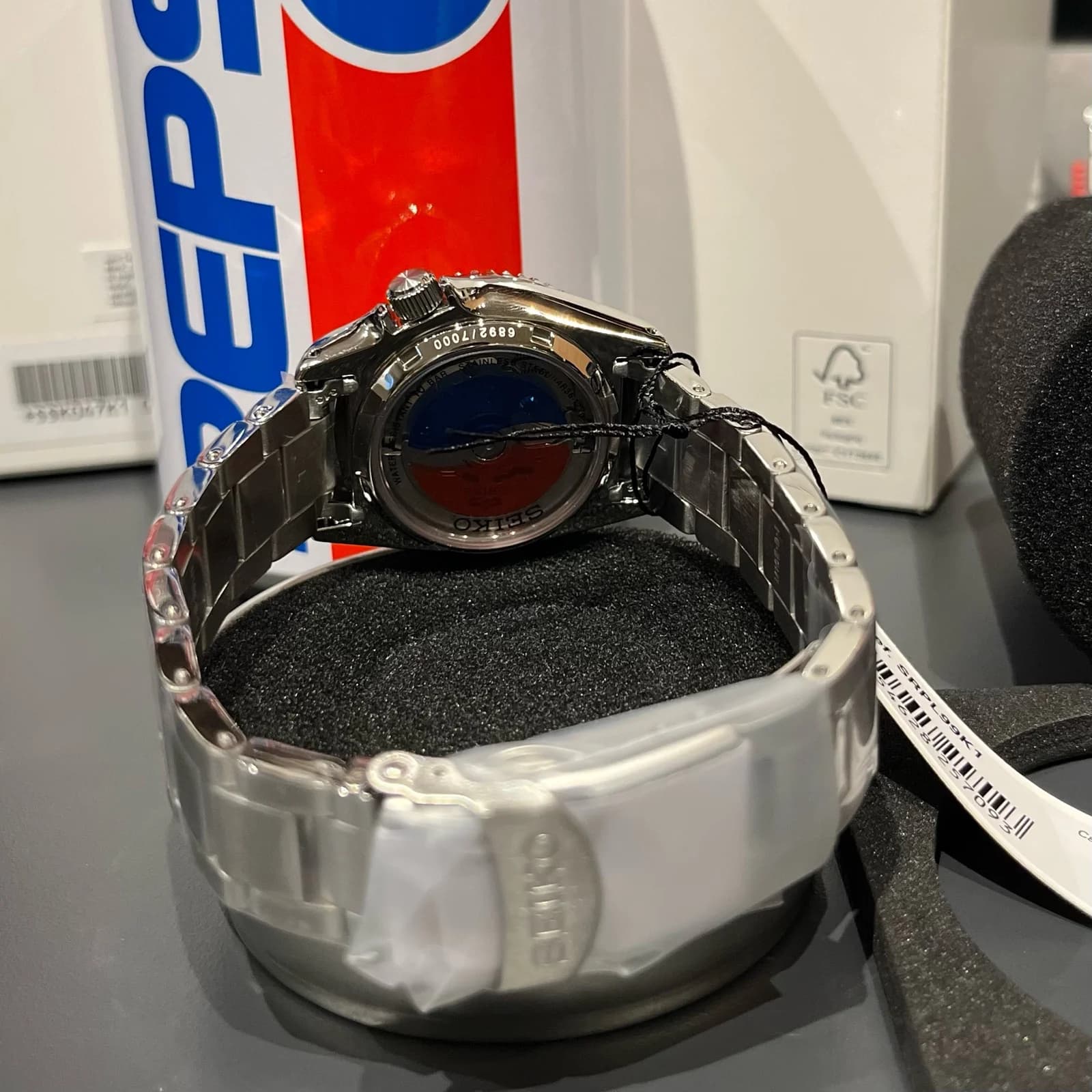 Thumb Seiko x Pepsi Collaboration