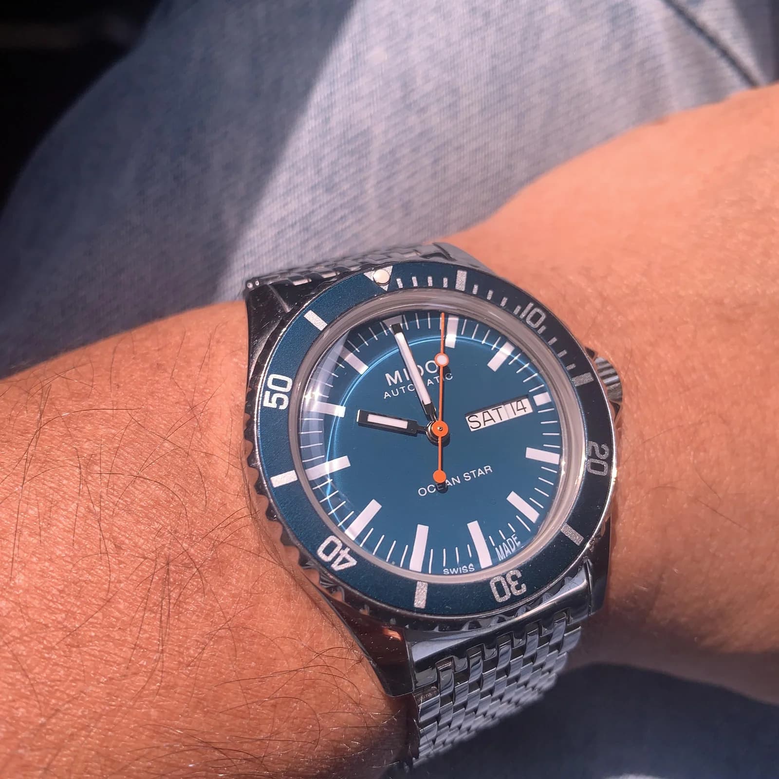 Thumb Ocean Star Tribute Stainless Steel / Blue