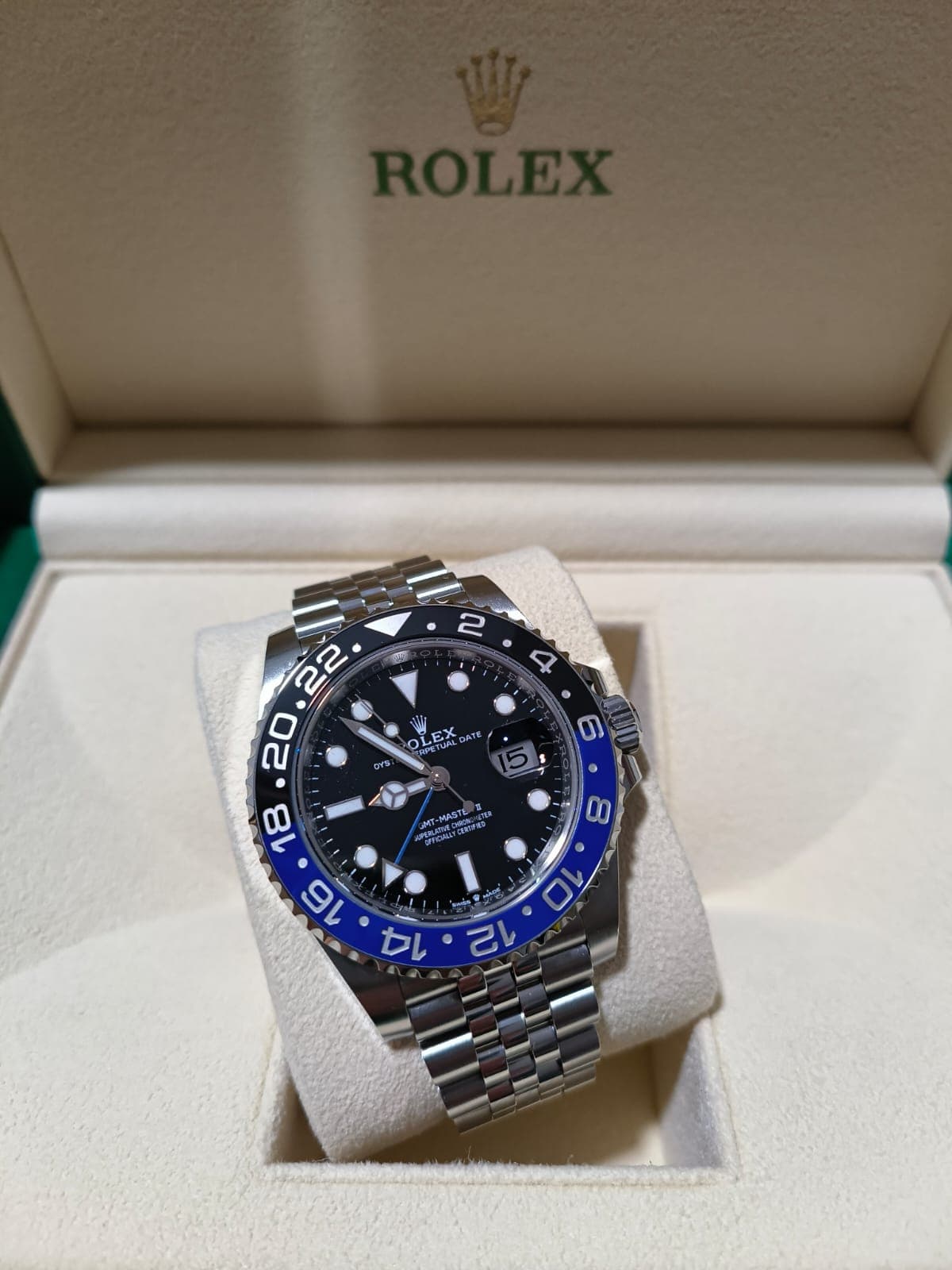 Jual Rolex GMT-Master II Stainless Steel BLNR Jubilee 126710BLNR-0002  Original