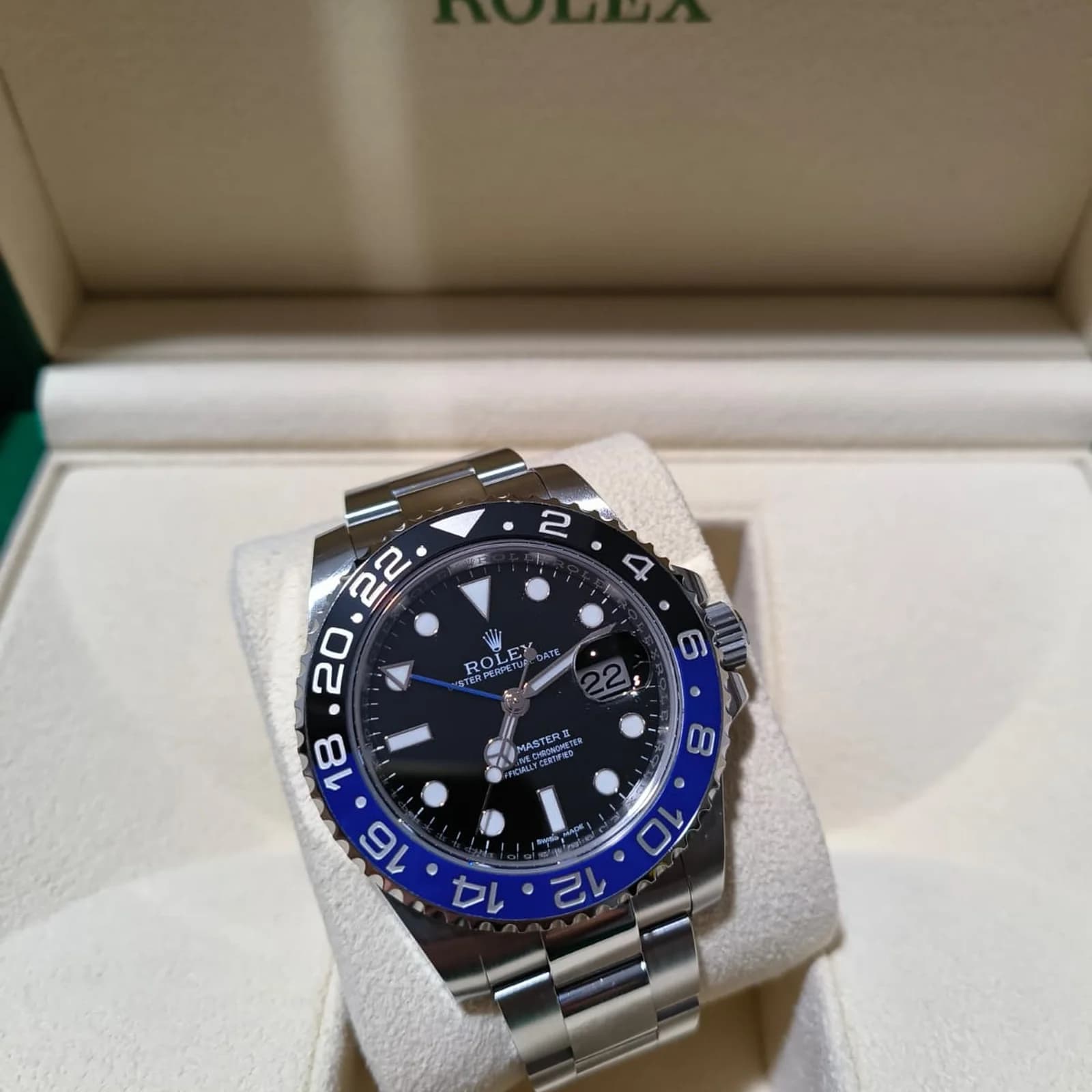 Thumb GMT-Master II Stainless Steel / BLNR