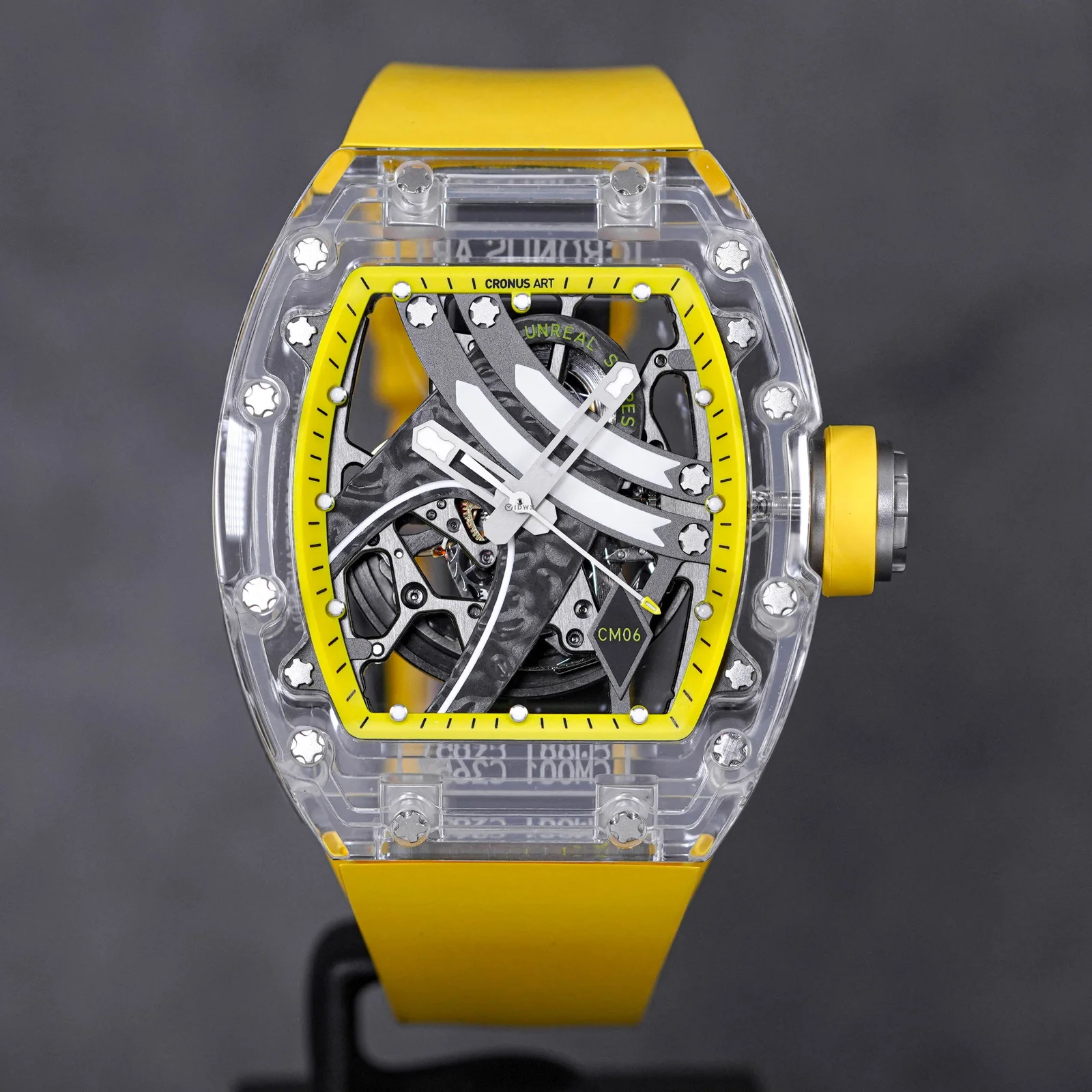 Cronus Art Crystal Case Blade Orange
