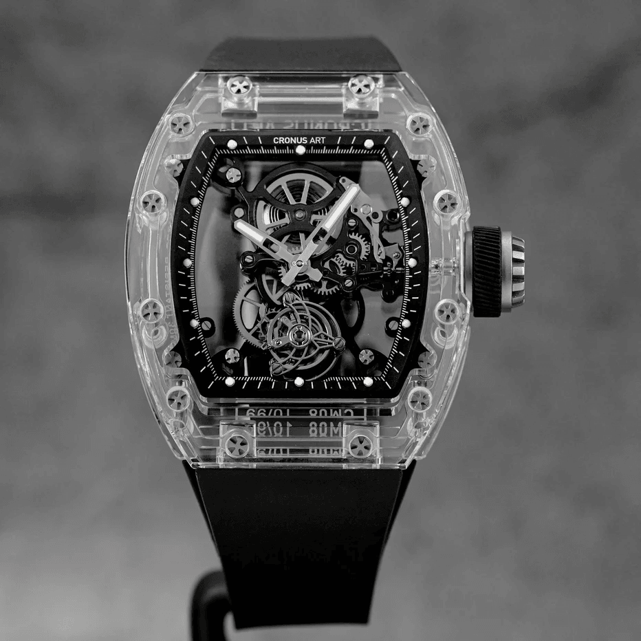 Tourbillon Sapphire Black