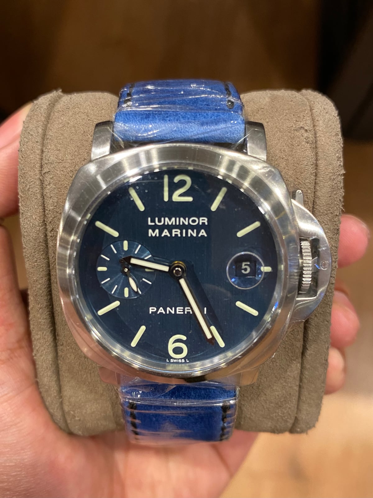 Luminor Marina Automatic 40mm Blue