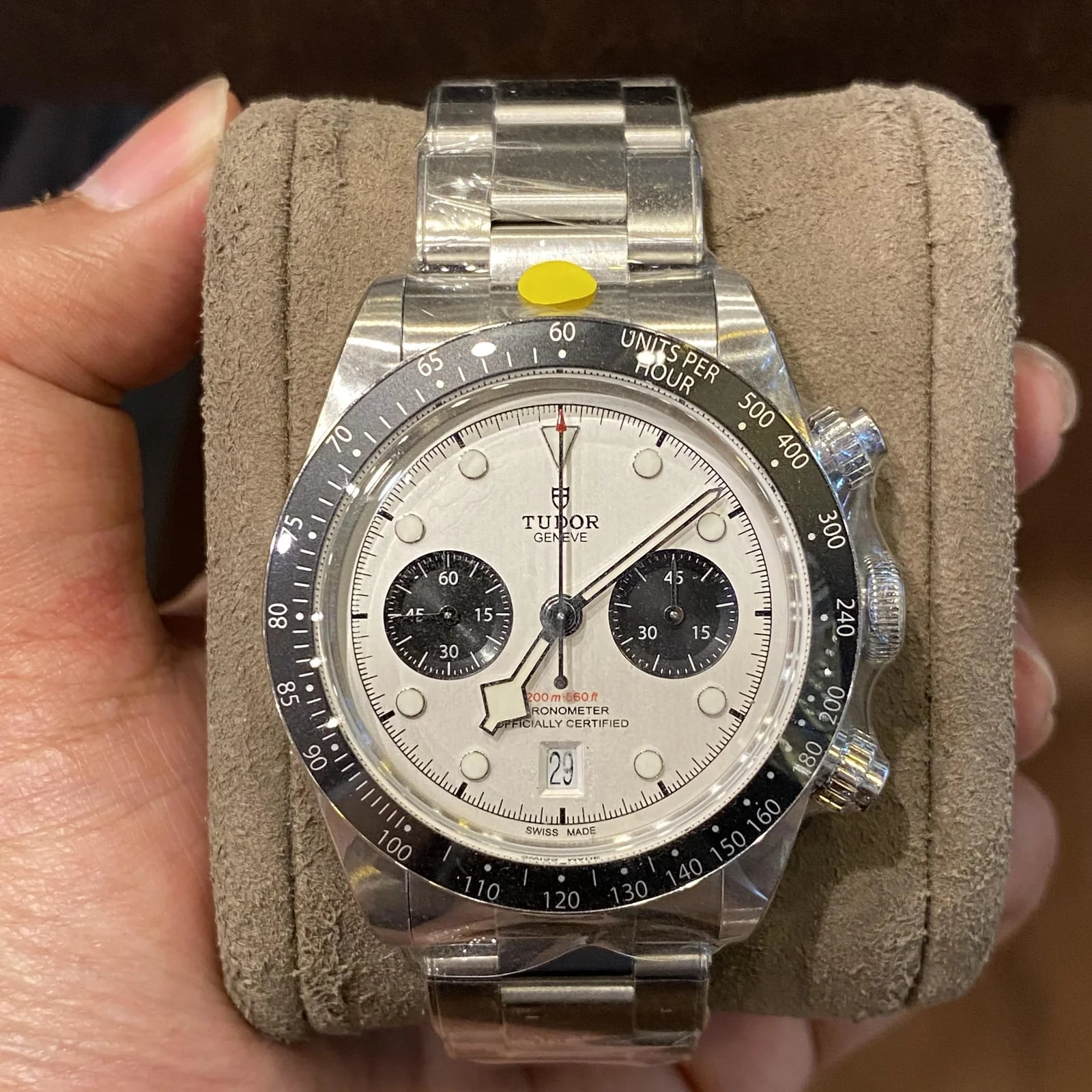 Heritage Black Bay Chronograph Panda / Bracelet