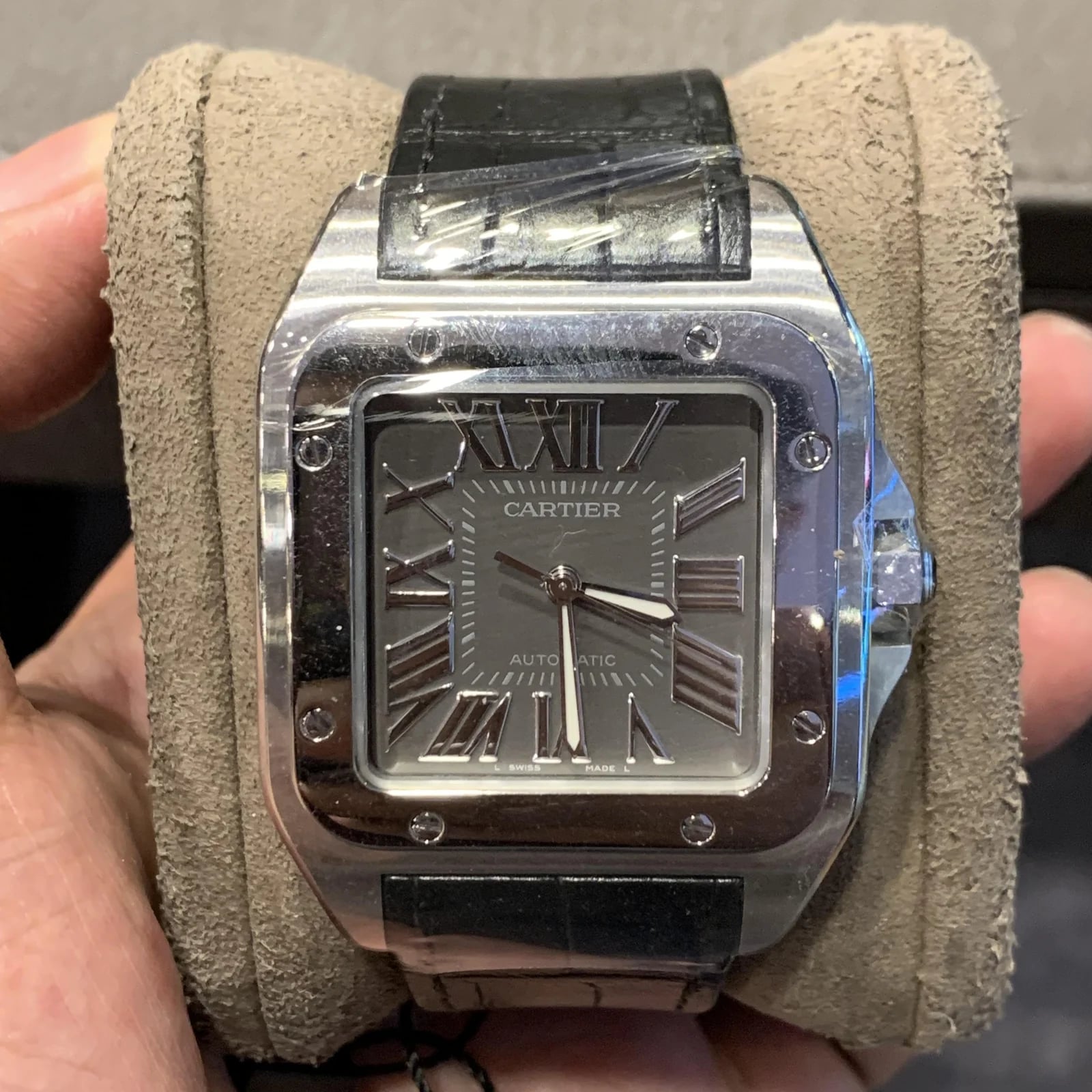 Santos 100 Grey Automatic