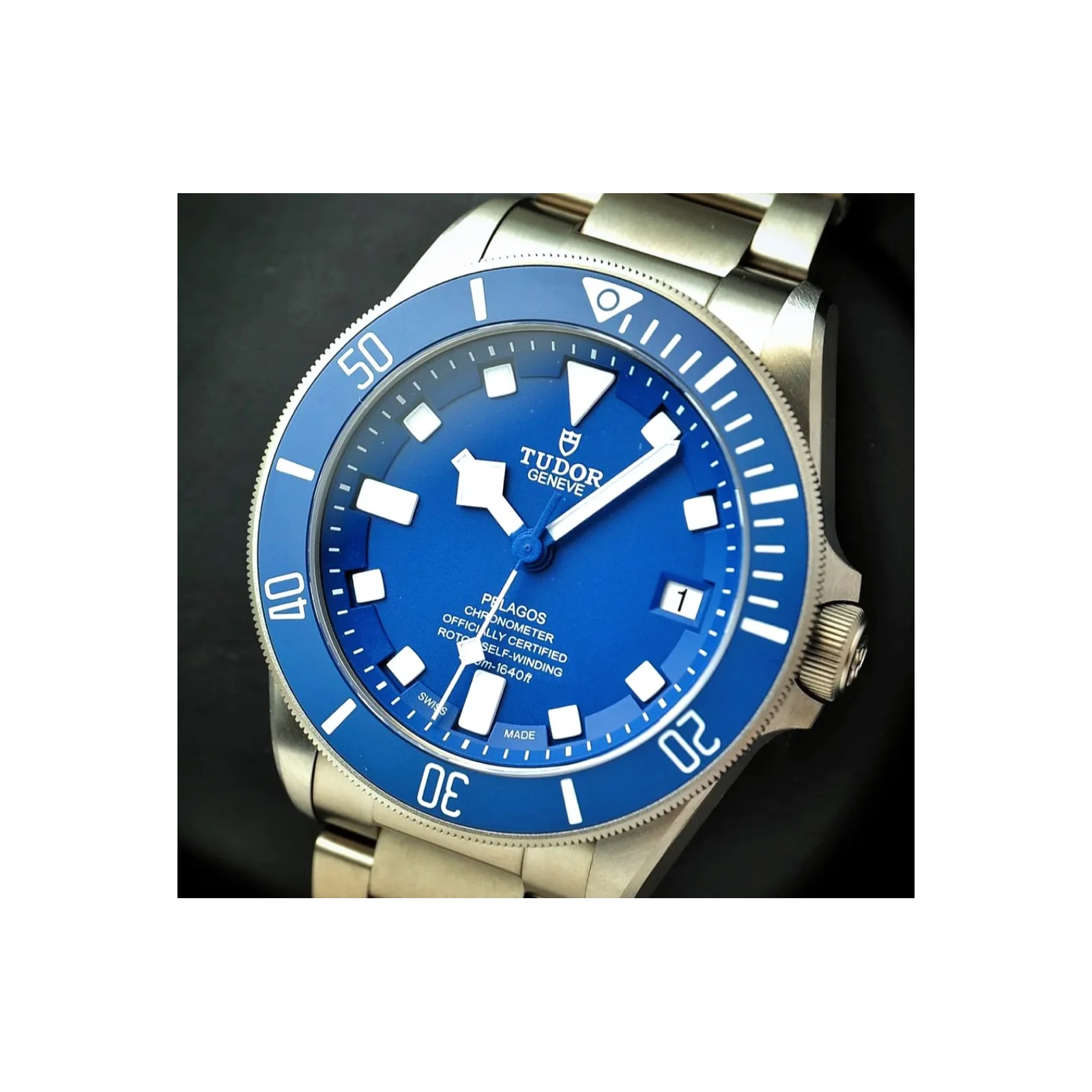 Pelagos Titanium / Blue / Bracelet