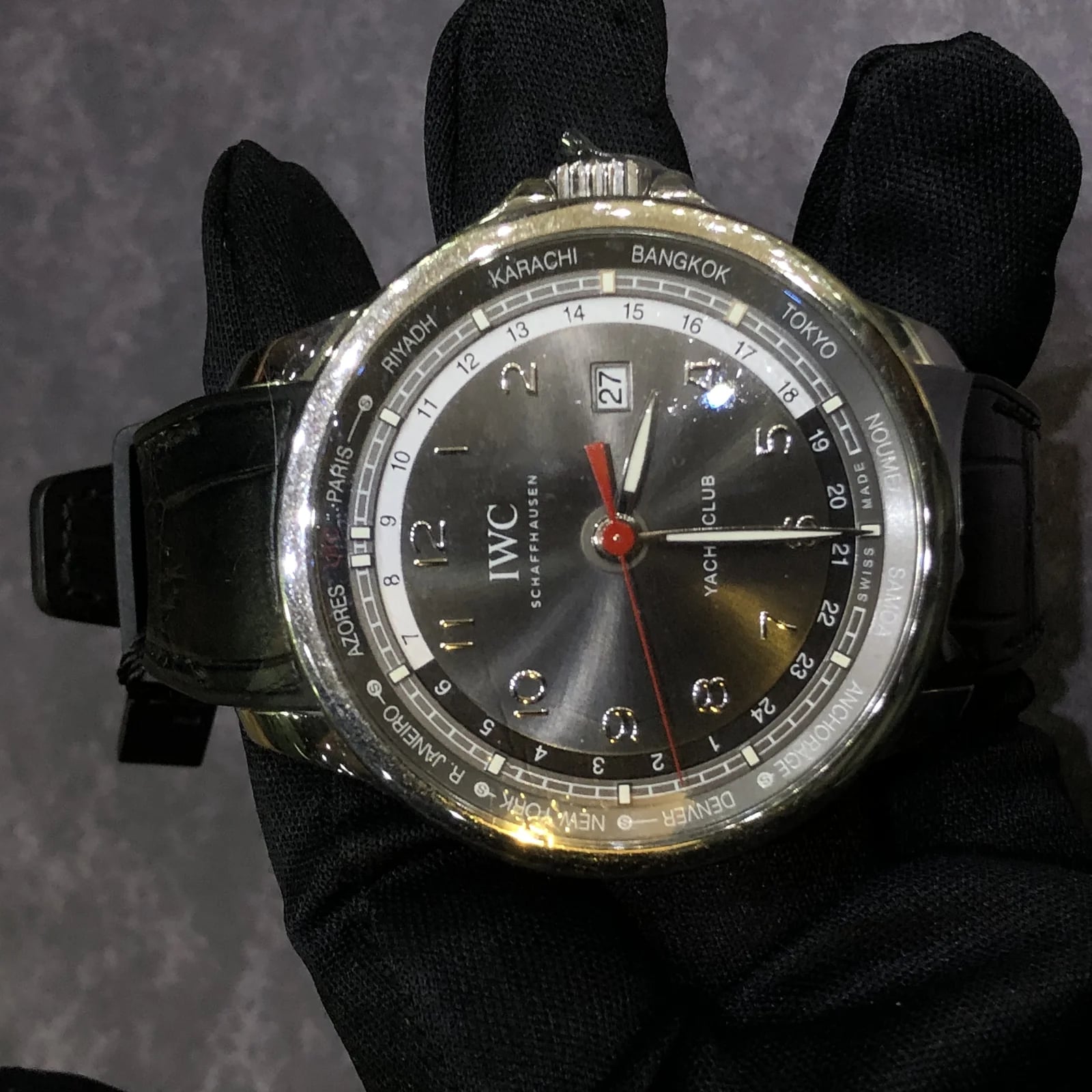 Portugieser Yacht Club Worldtimer Stainless Steel