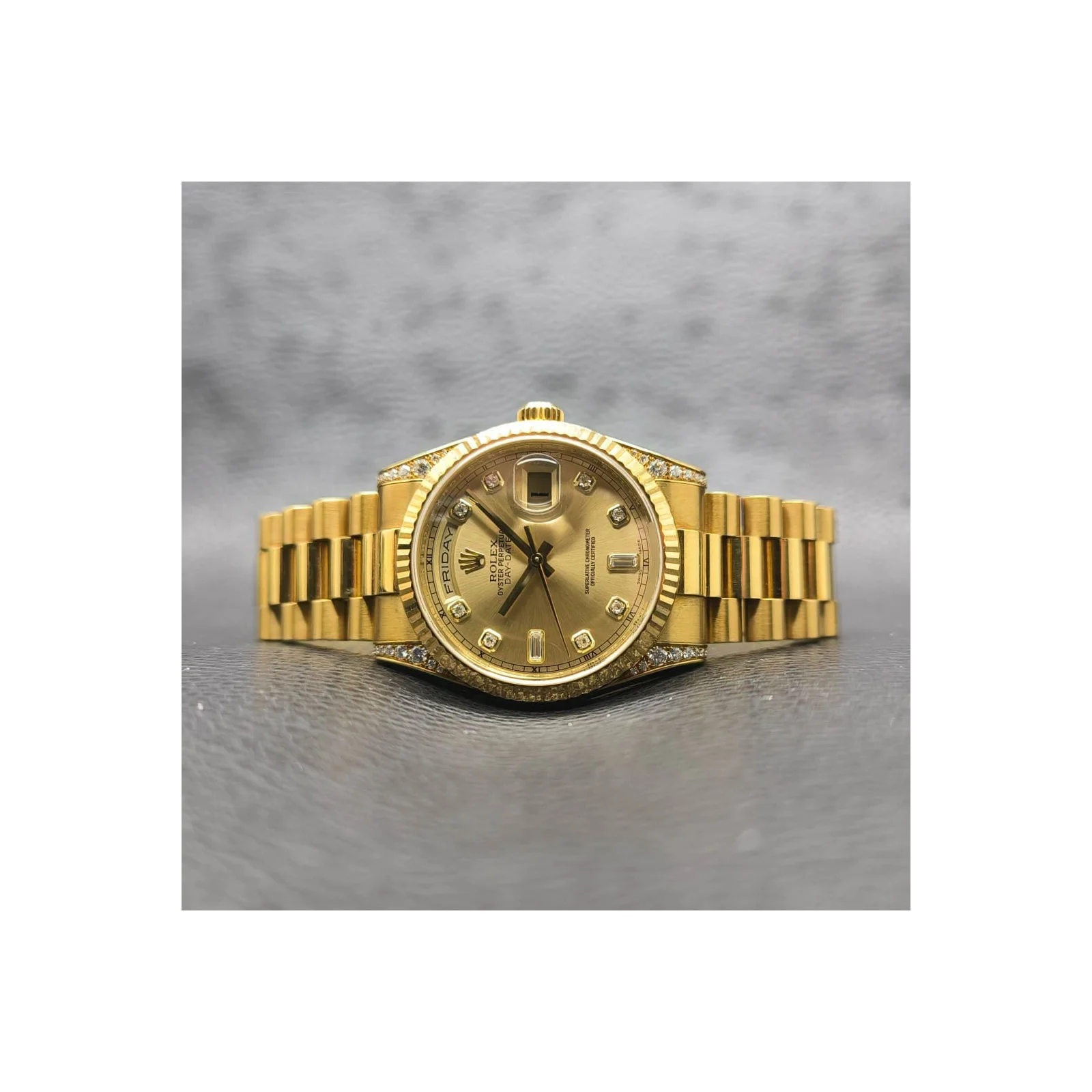 Day-Date 36 Yellow Gold Champagne Dial