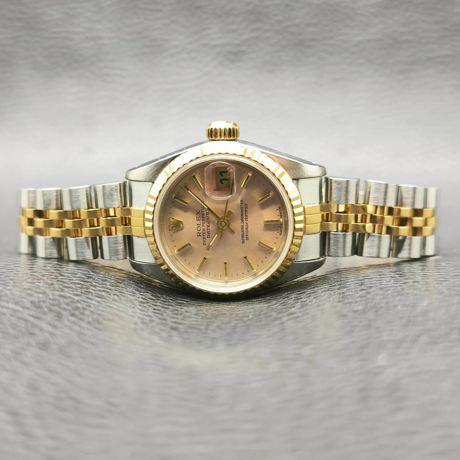Lady-Datejust 26 Two Tone Yellow Gold / Jubilee / Champagne / Diamond