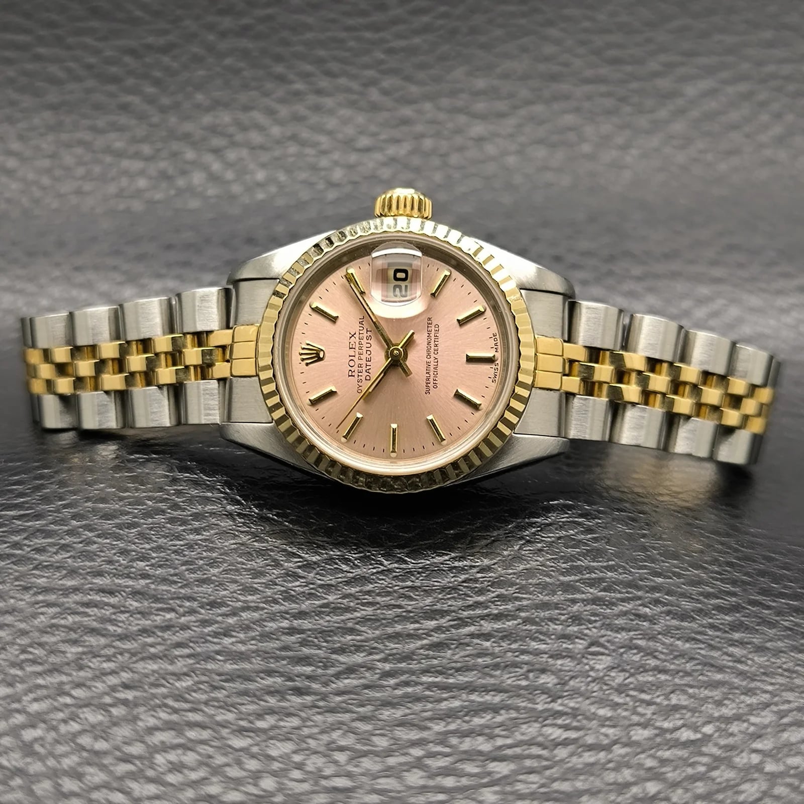 Lady-Datejust 26 Two Tone Yellow Gold / Jubilee / Champagne / Diamond