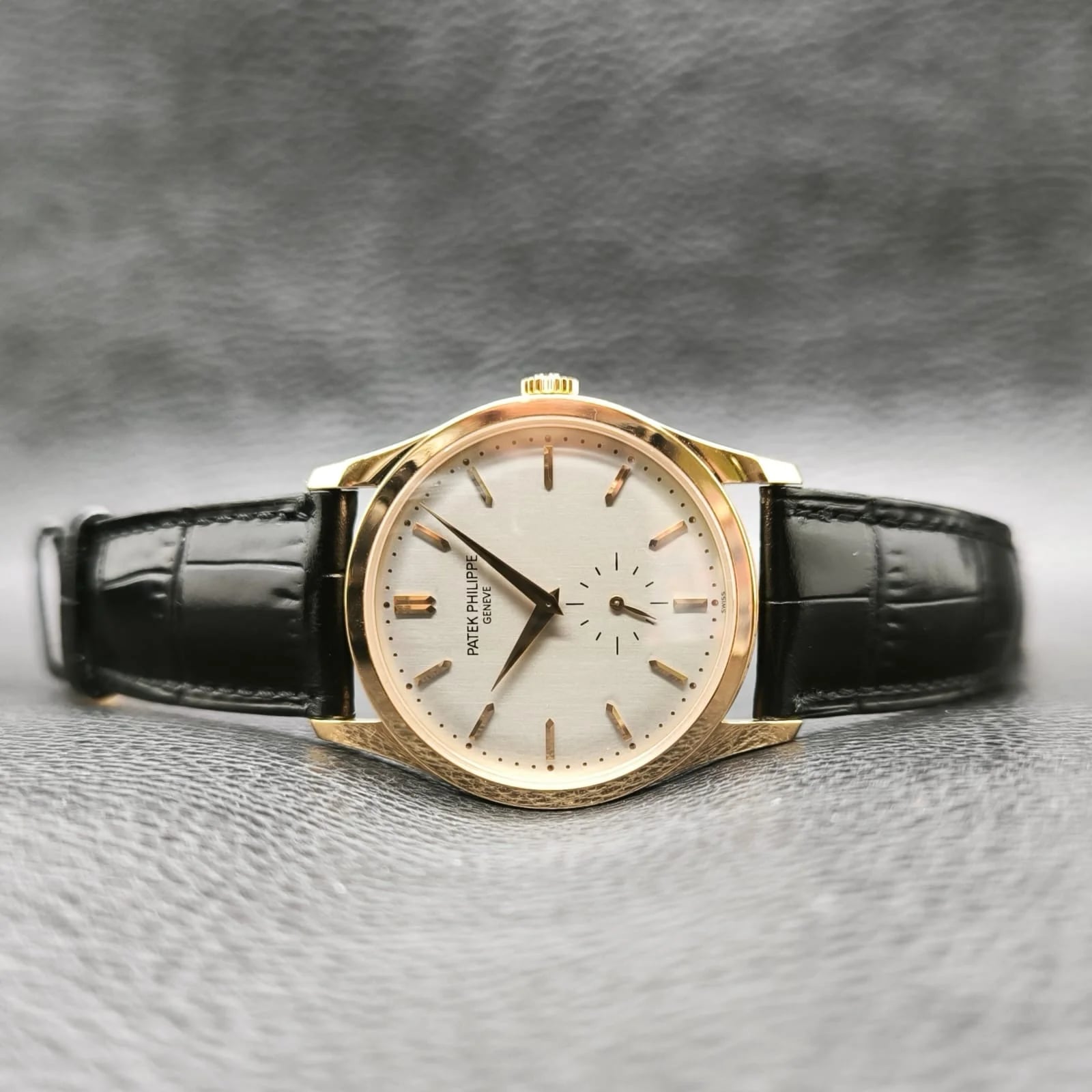 Calatrava 5196 Yellow Gold / Silver