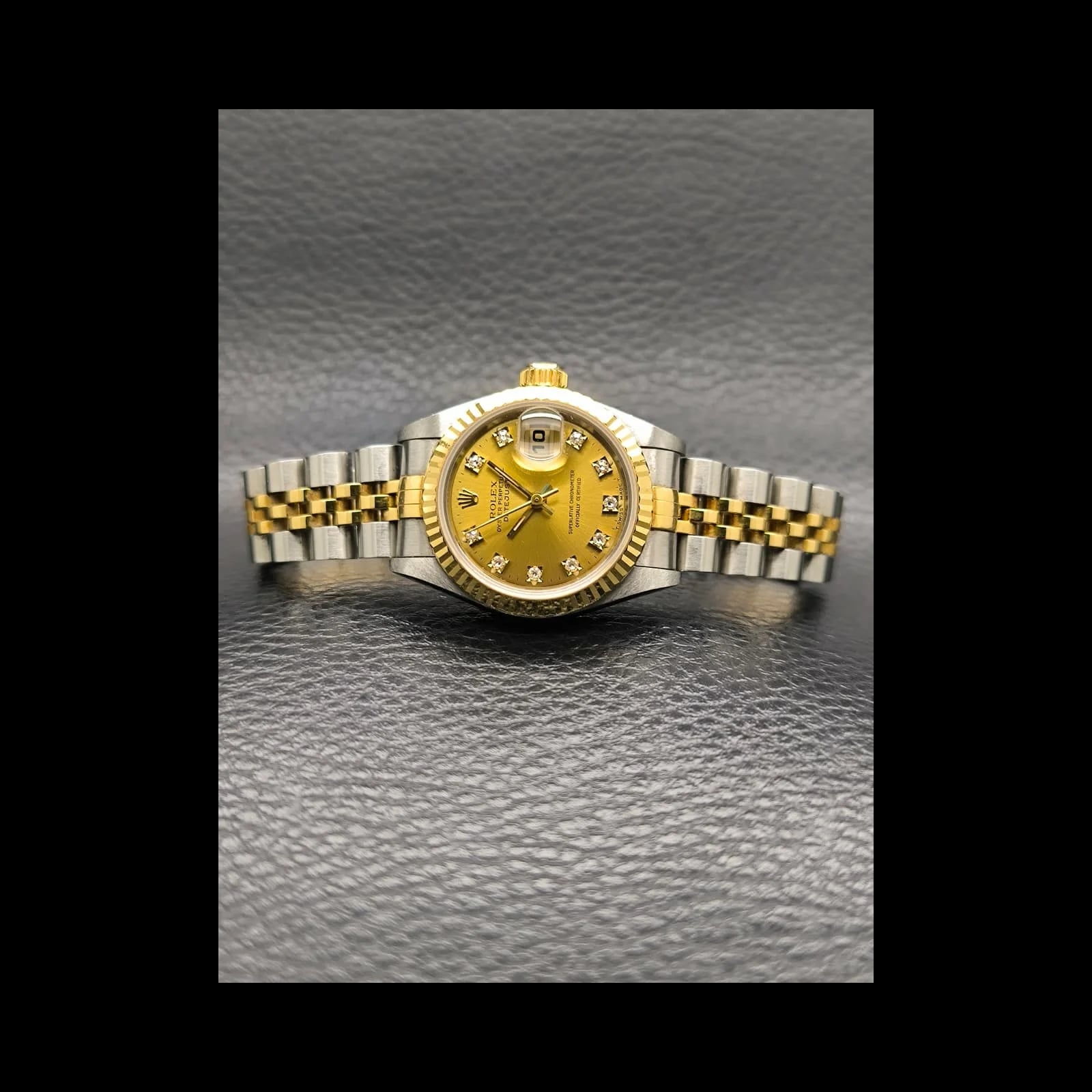 Lady-Datejust 26 Two Tone Yellow Gold / Jubilee / Champagne / Diamond