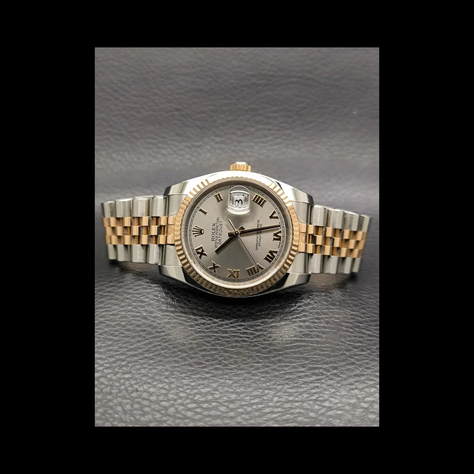 Datejust 36 Rolesor Everose Fluted / Jubilee / Pink Roman