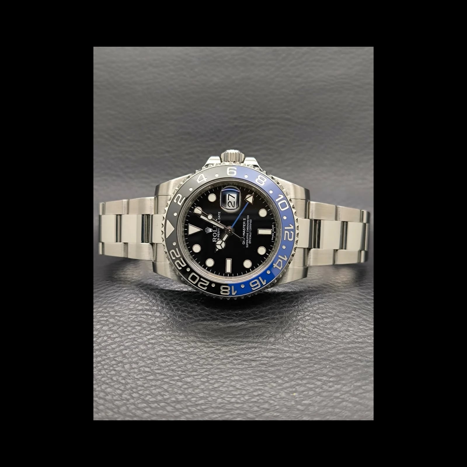 GMT-Master II Stainless Steel / BLNR
