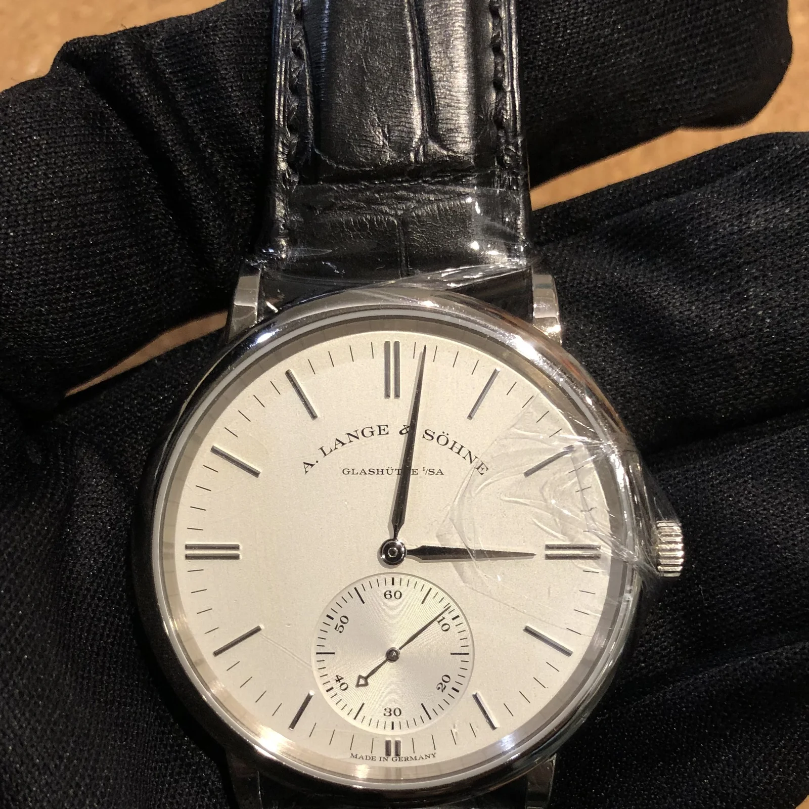Saxonia 35 White Gold / Silver