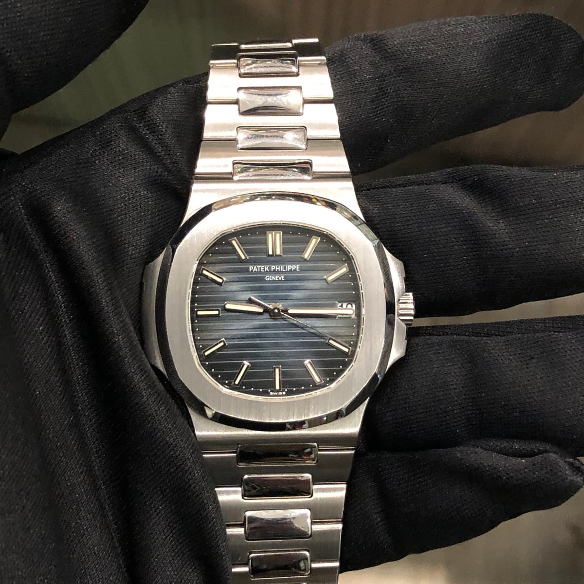 Nautilus 5711 Stainless Steel / Blue