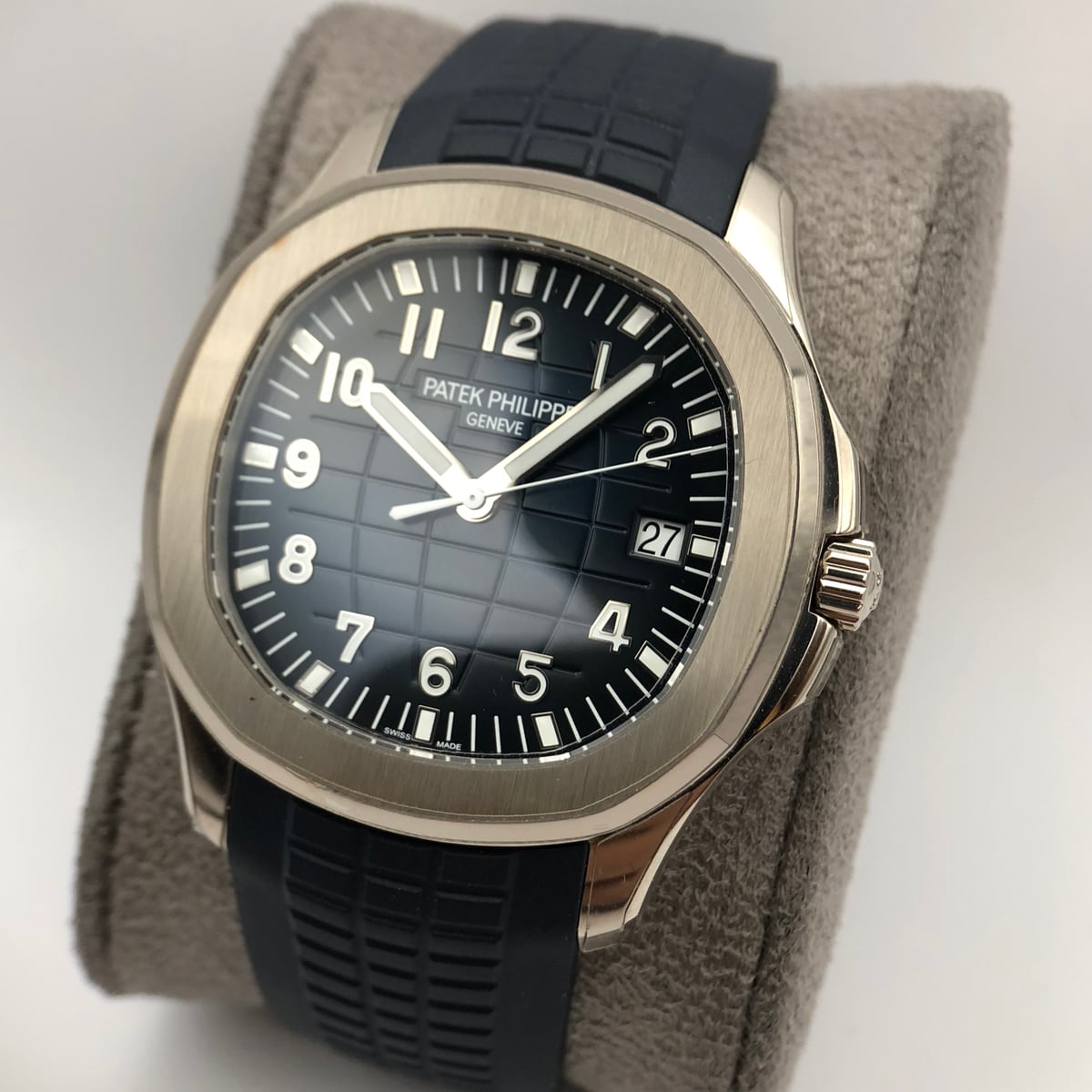 Aquanaut 5168 White Gold / Blue
