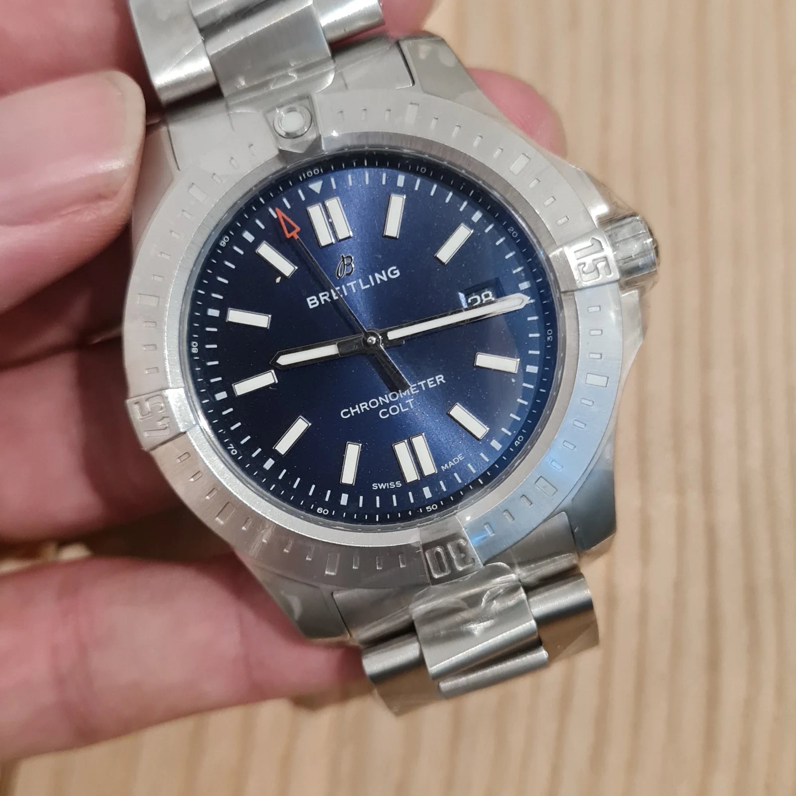 Chronomat Colt 44 Automatic Blue / Bracelet