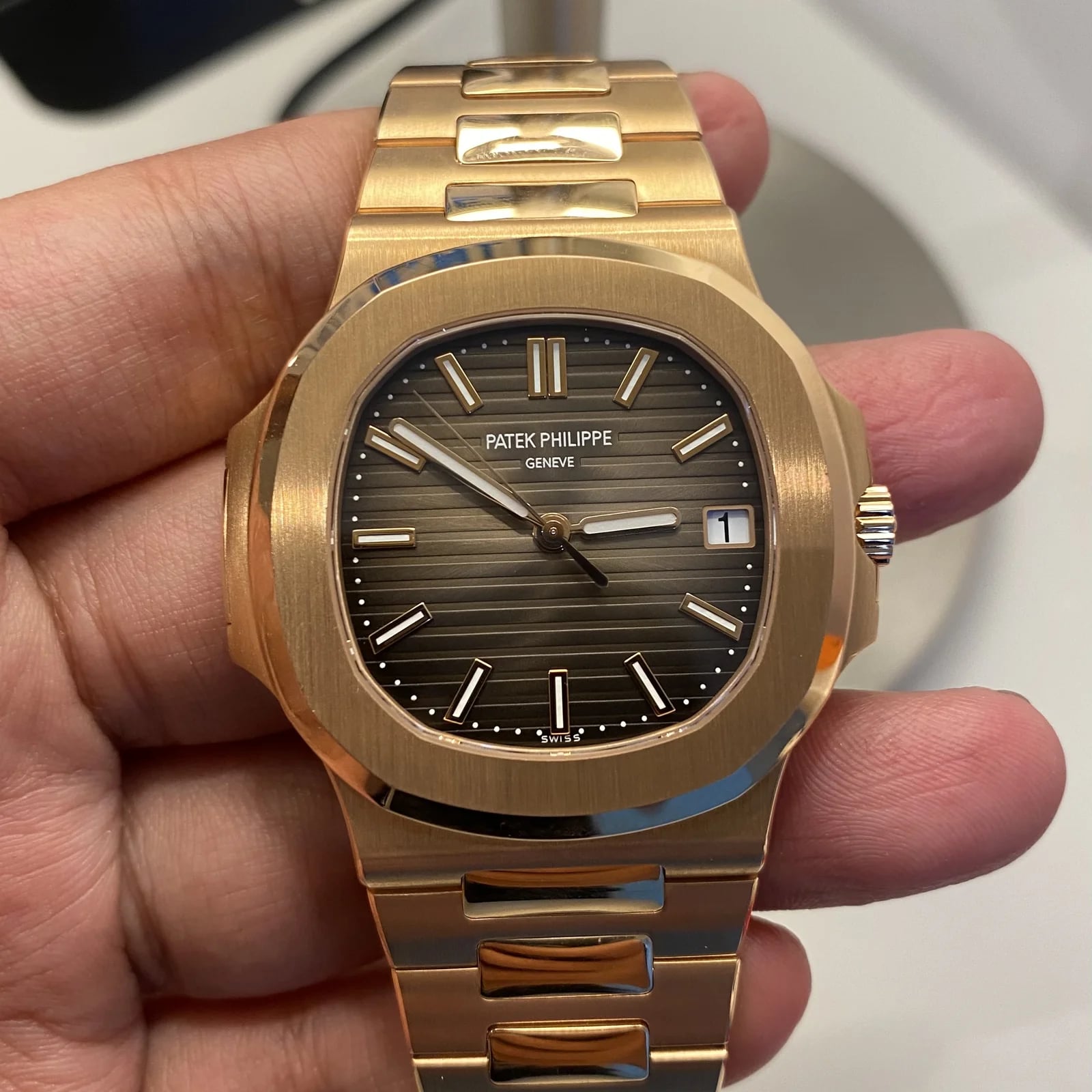 Nautilus 5711R Brown