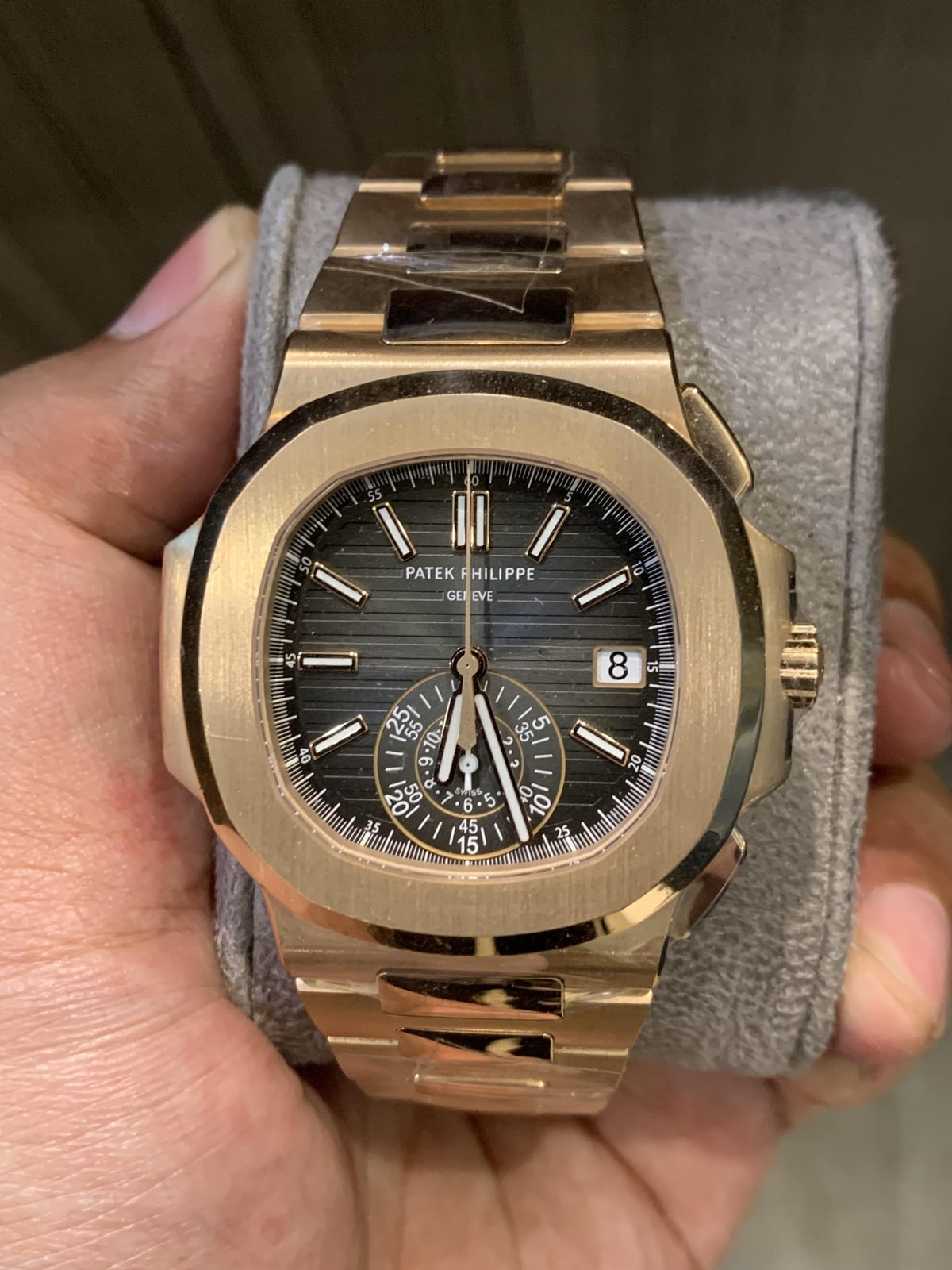 Nautilus 5980 Rose Gold / Black