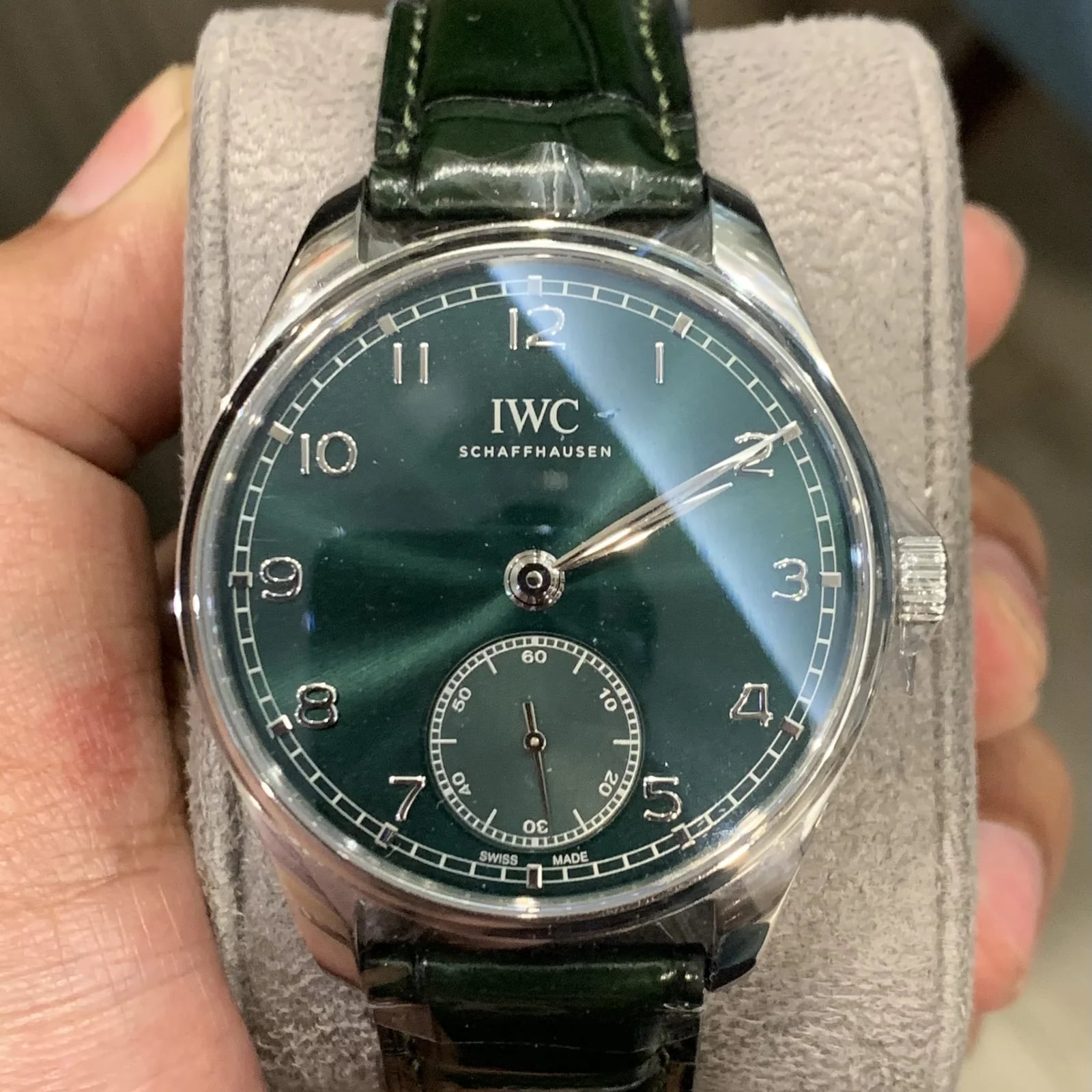 Portugieser Automatic 40 Stainless Steel / Green