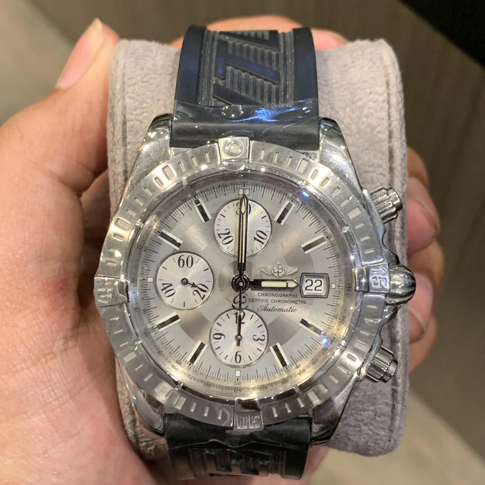 Chronomat Evolution Stainless Steel / Grey