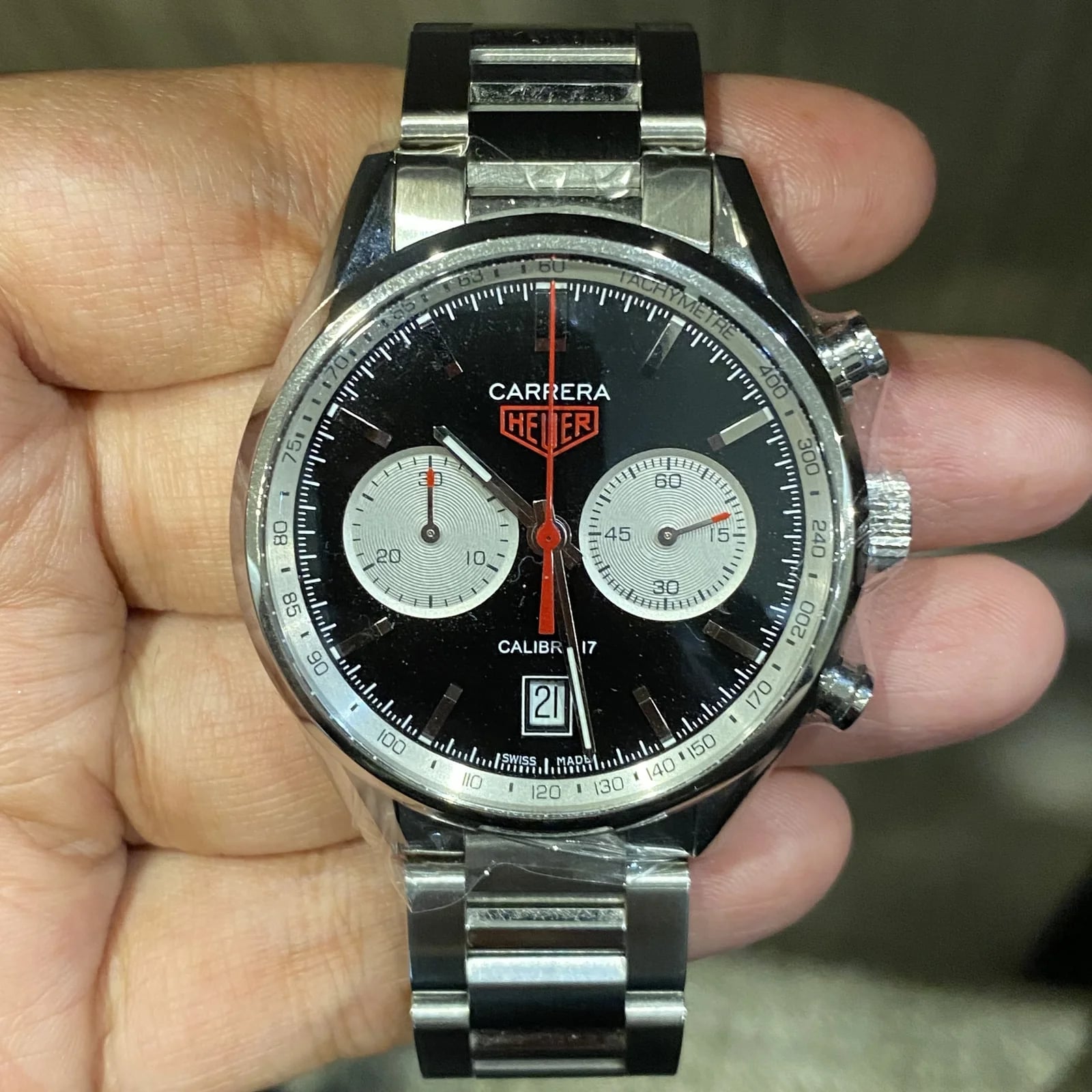 Carrera Calibre 17 Chronograph Reserve Panda