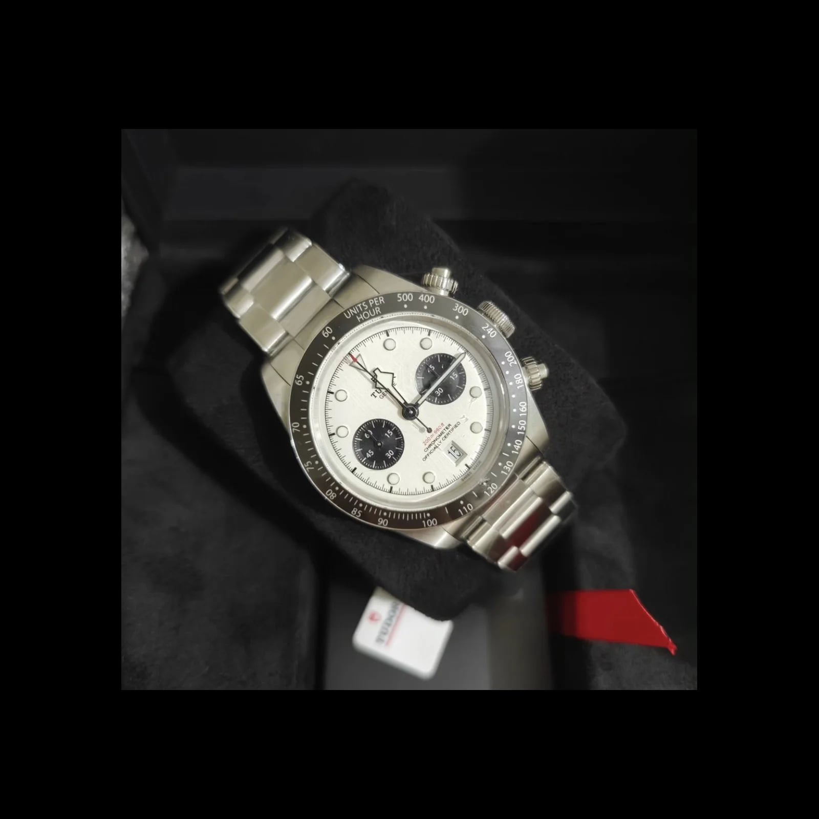 Heritage Black Bay Chronograph Panda / Bracelet