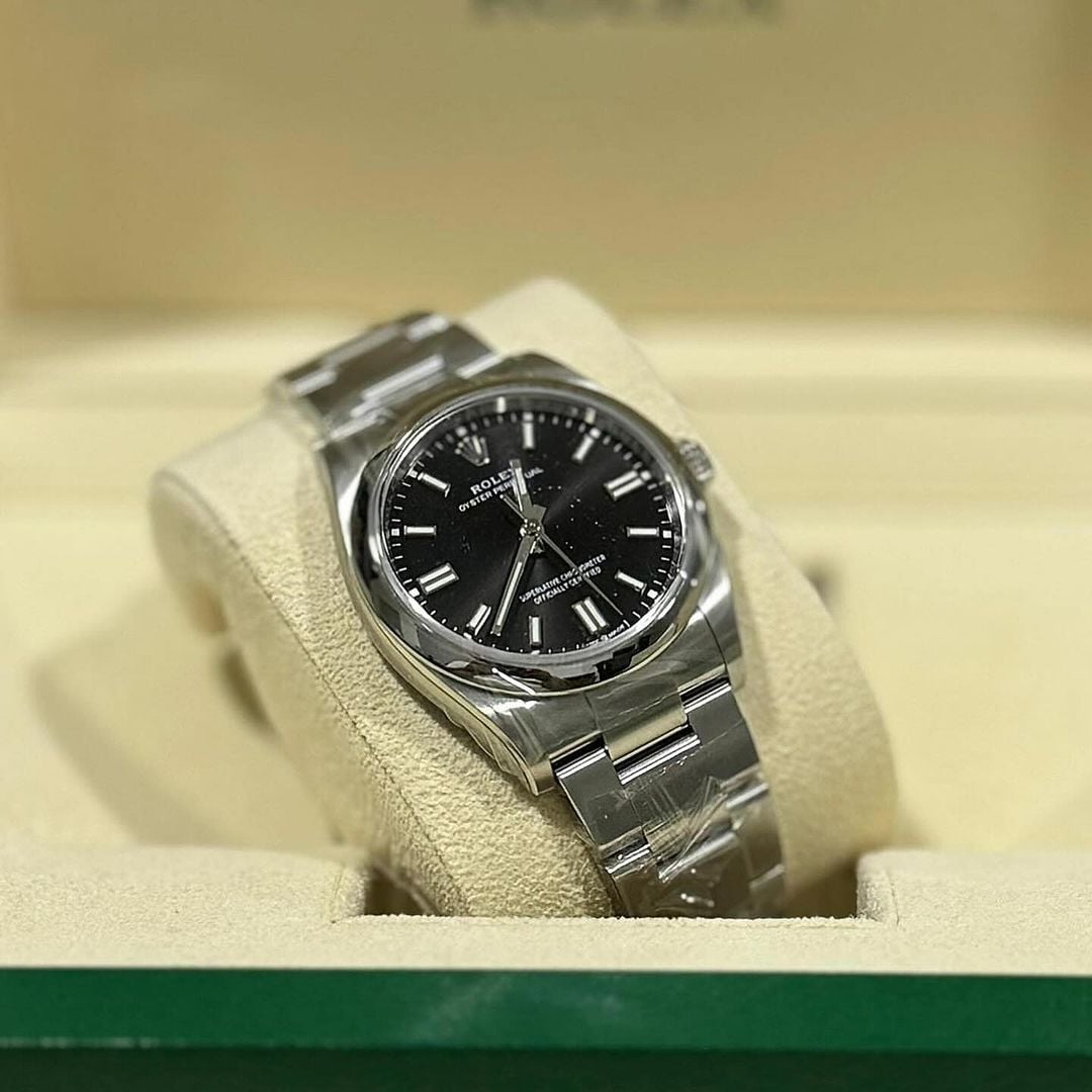 Oyster Perpetual 36 Stainless Steel / Black