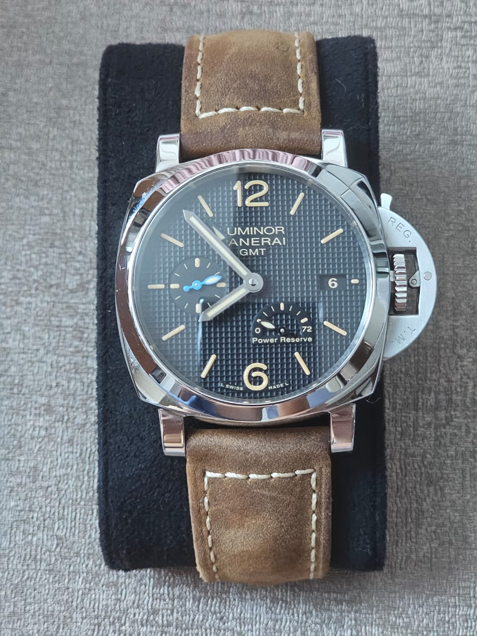 Panerai Pam01537 Panerai Luminor Gmt Power Reserve Jual Panerai
