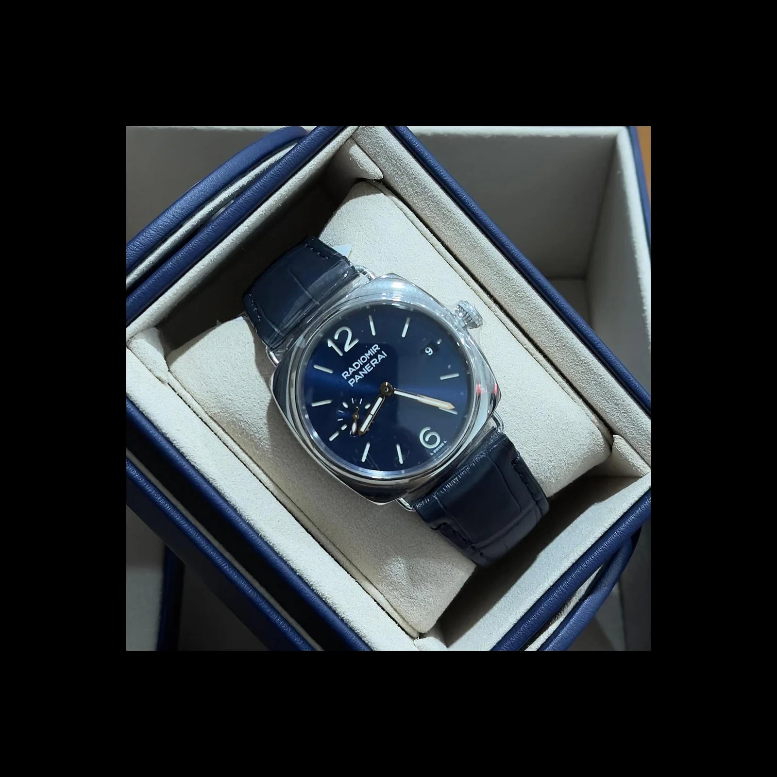 Radiomir Quaranta Stainless Steel / Blue
