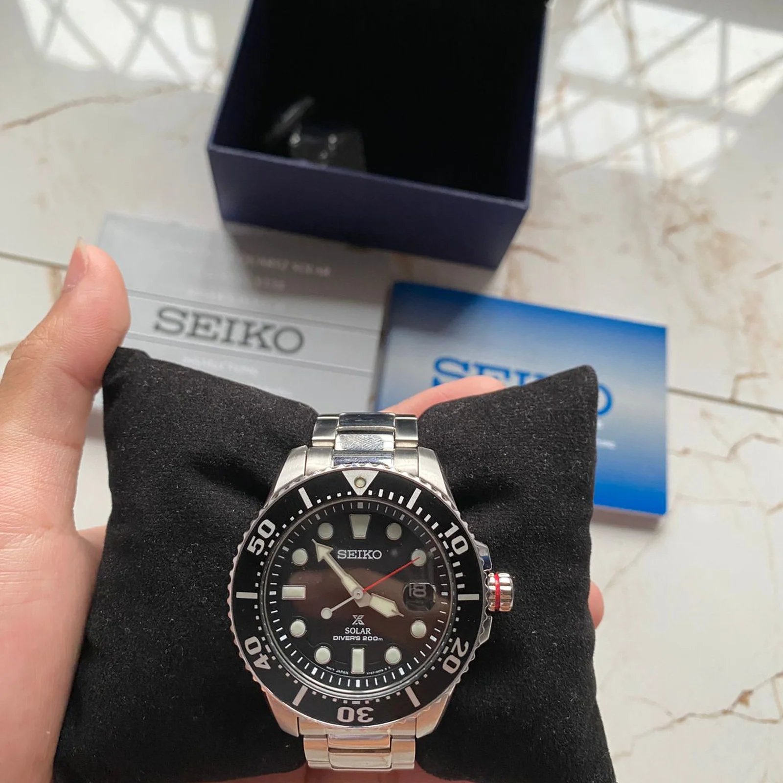 Prospex Diver 200M Solar SNE589