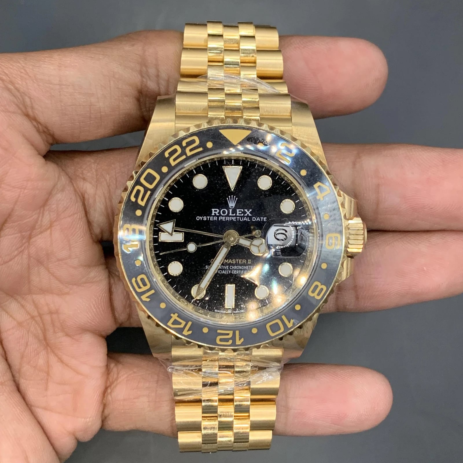 GMT-Master II Yellow Gold / GRNR / Jubilee