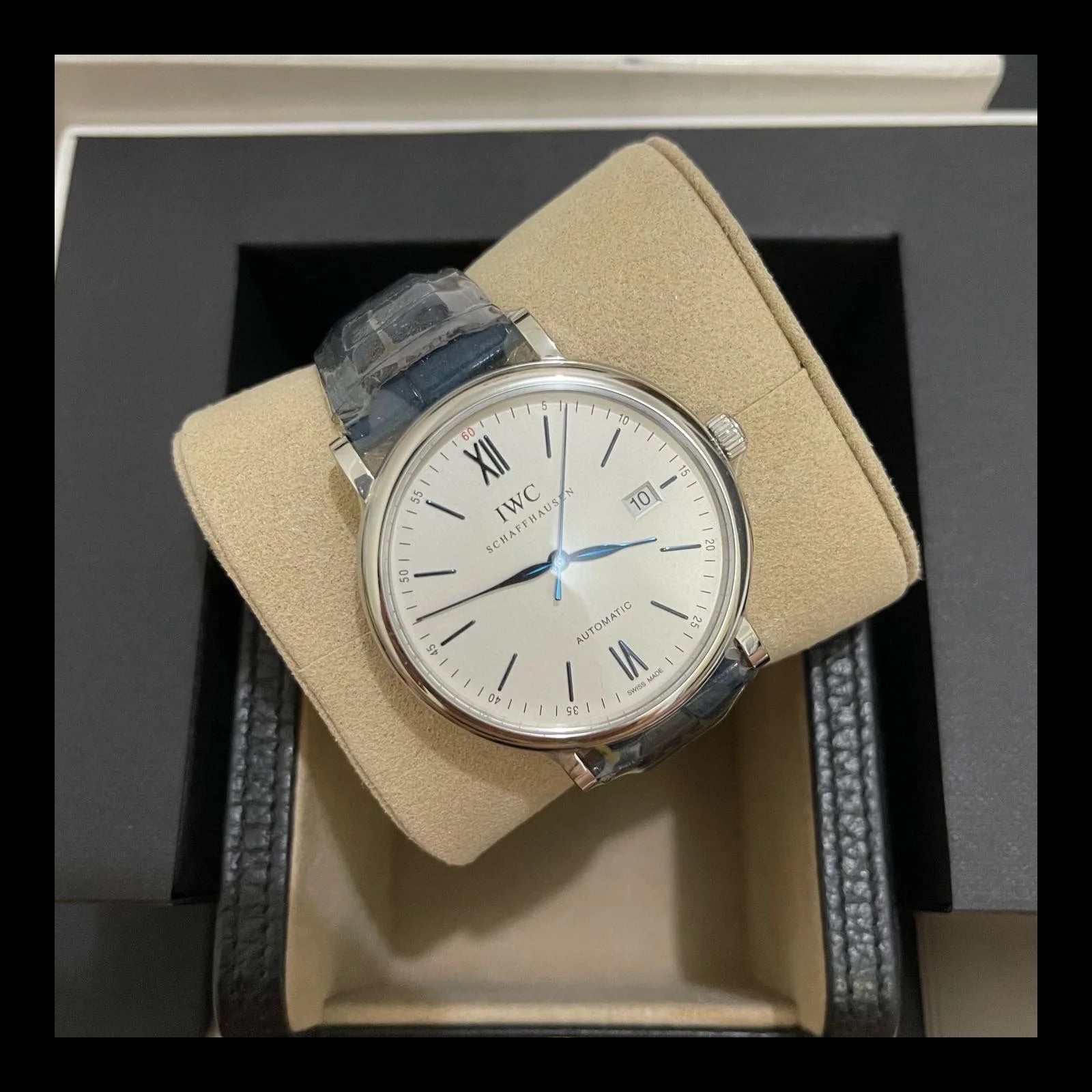 Portofino Automatic Stainless Steel / Silver - Blue