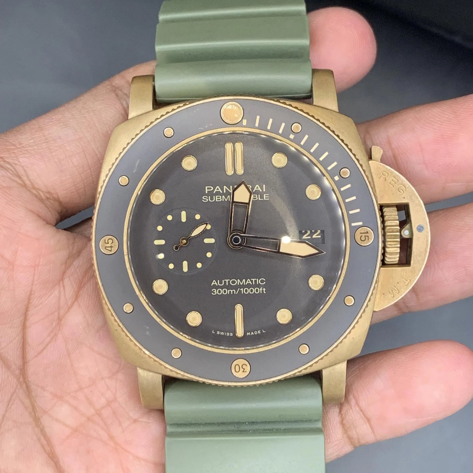 Panerai Submersible Bronzo