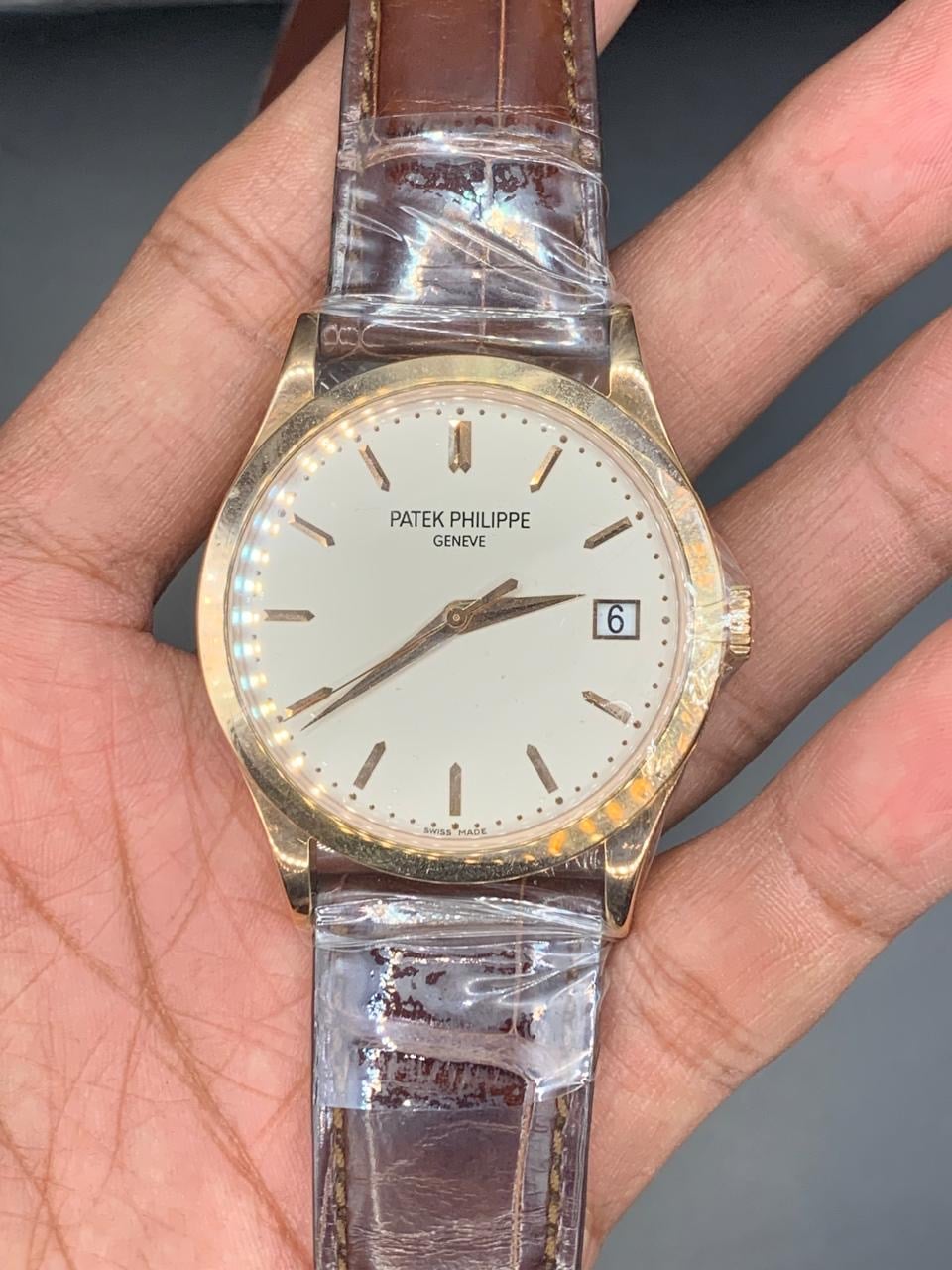 Calatrava 5296 Rose Gold / Silver